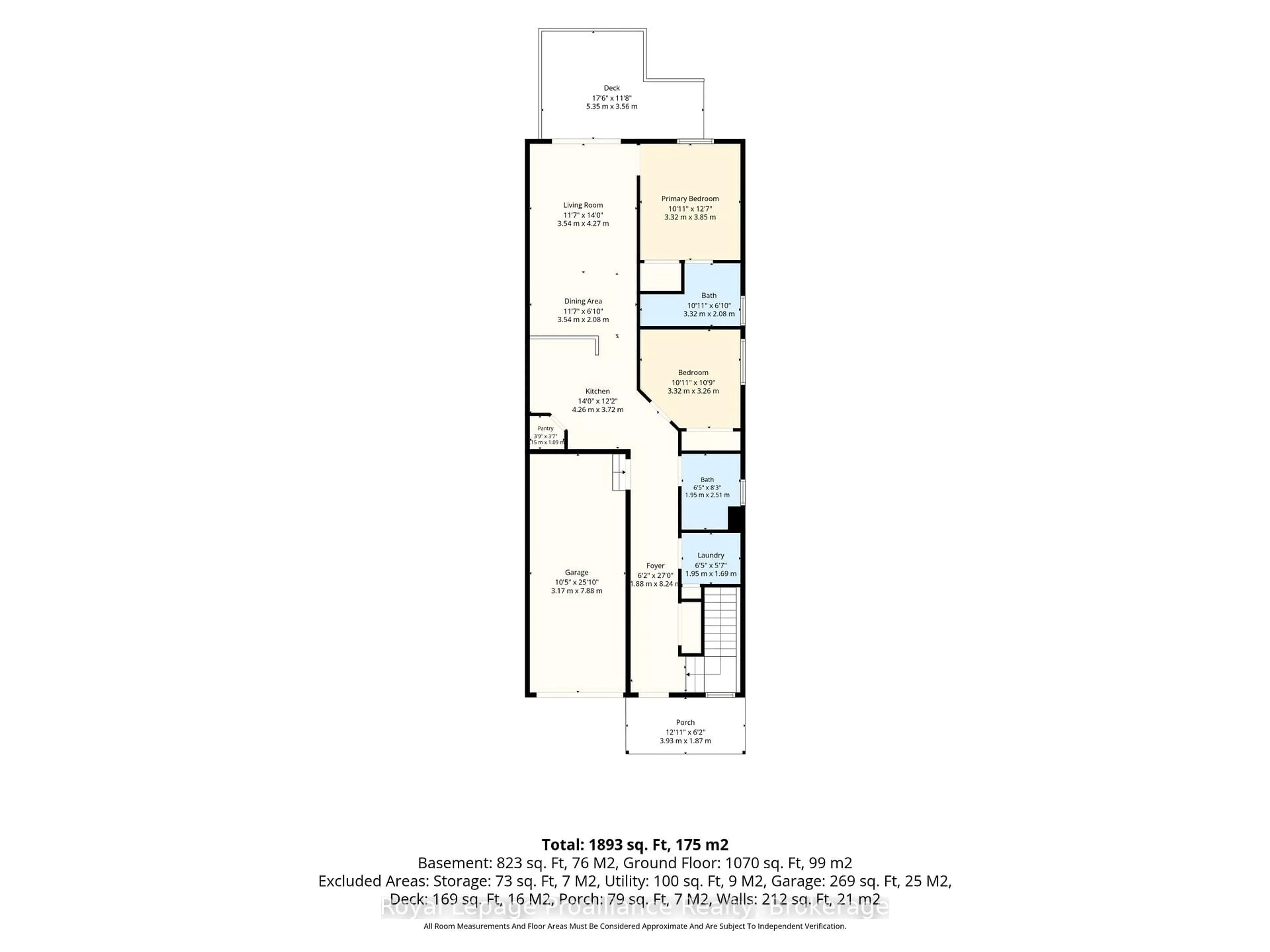 Floor plan for 22 Ferris Crt, Trent Hills Ontario K0L 1L0