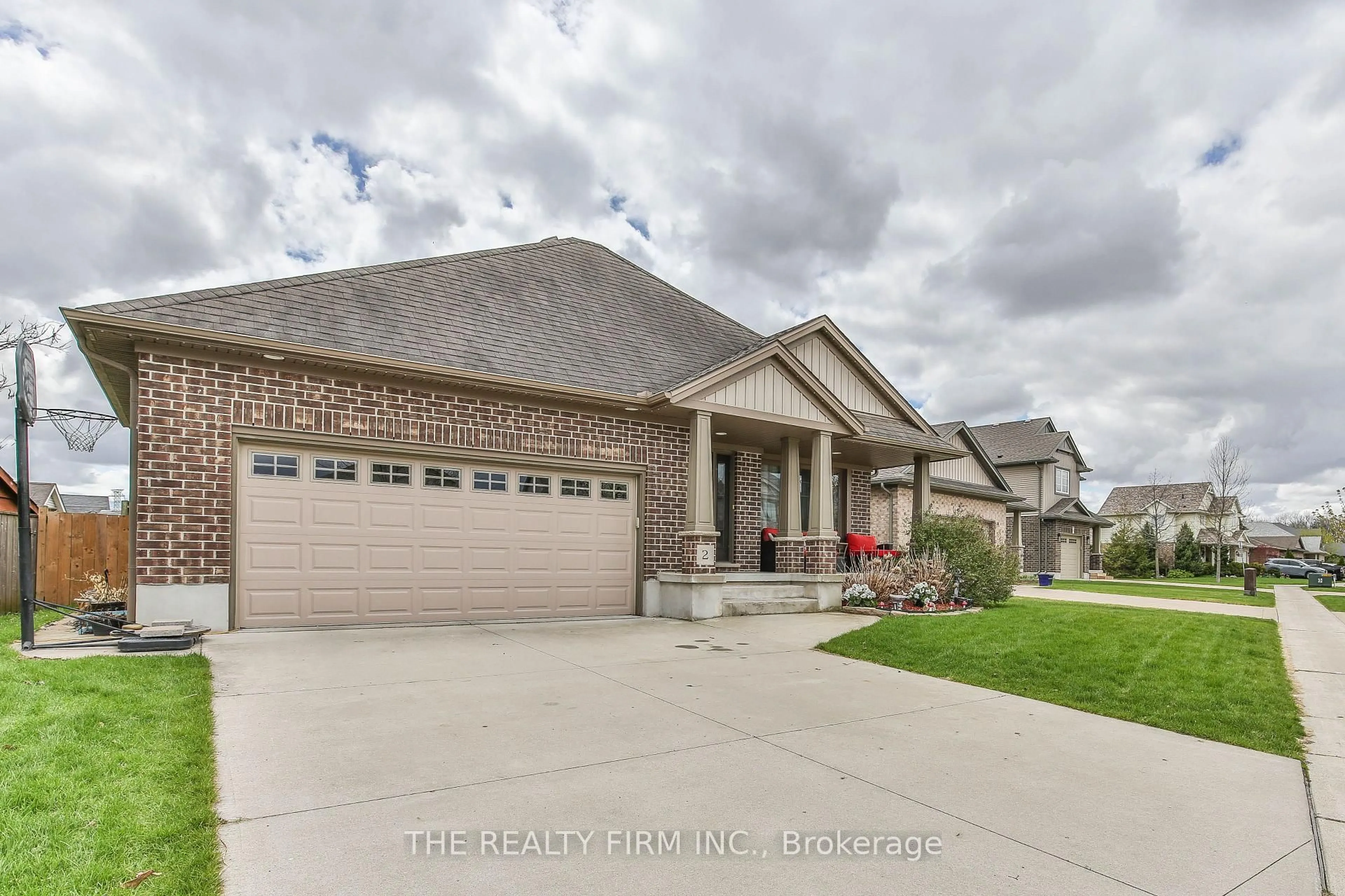 Home with brick exterior material, street for 2 Ambleside Dr, St. Thomas Ontario N5P 0A9