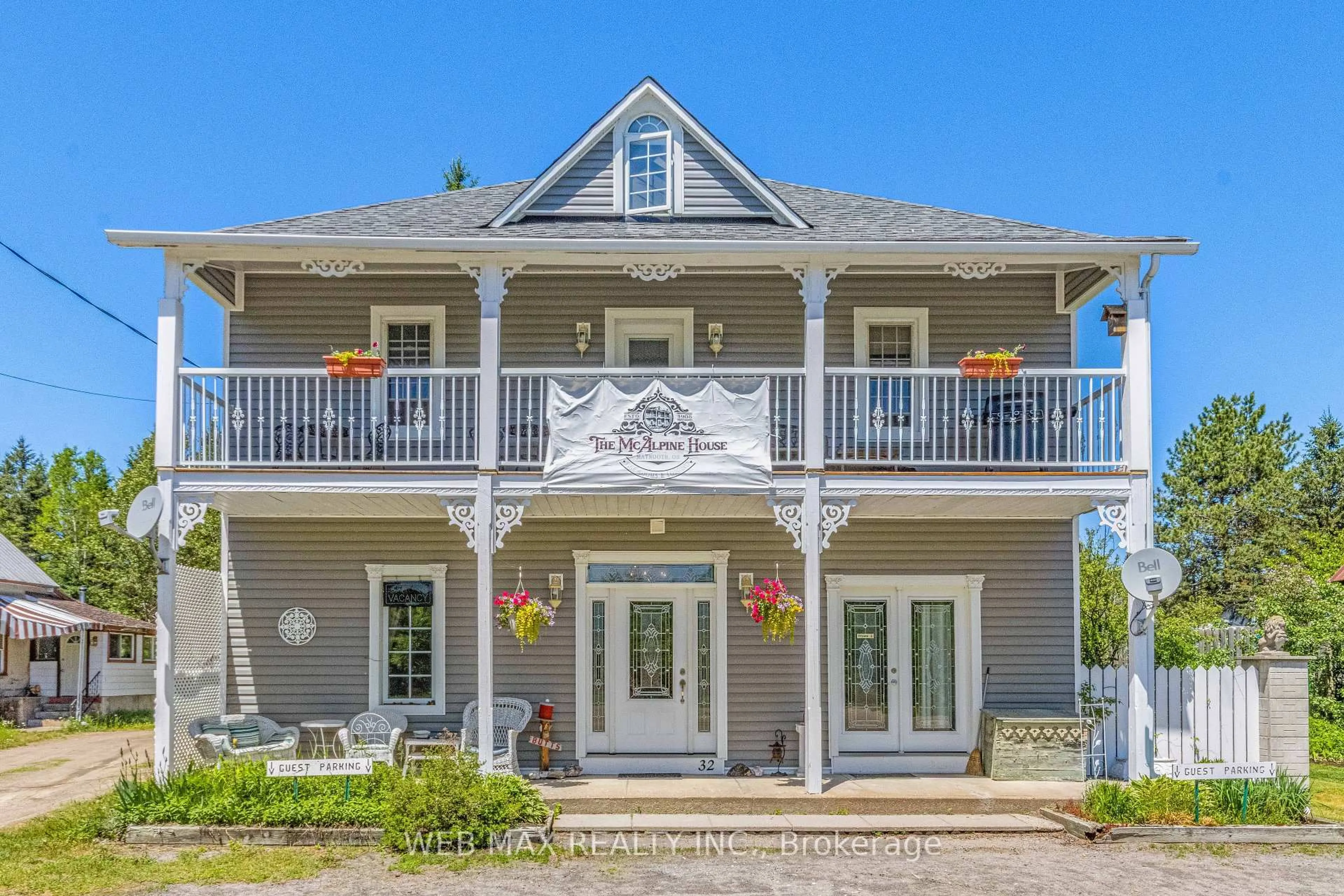 Home with vinyl exterior material, unknown for 32 Maynooth Stn Rd, Maynooth Ontario K0L 2S0