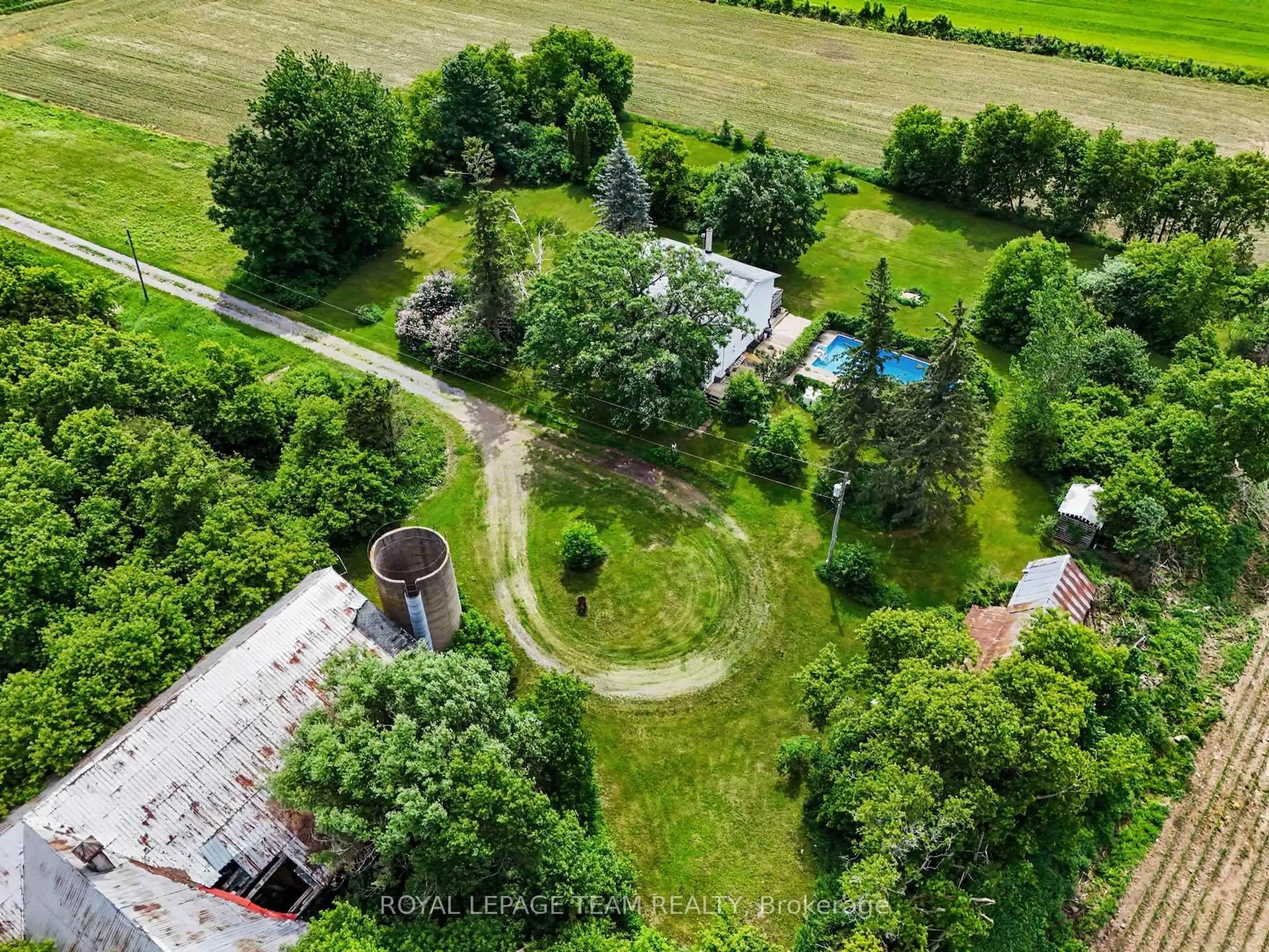 A pic from outside/outdoor area/front of a property/back of a property/a pic from drone, forest/trees view for 3648 Dalmac Rd, Osgoode Ontario K0A 2W0