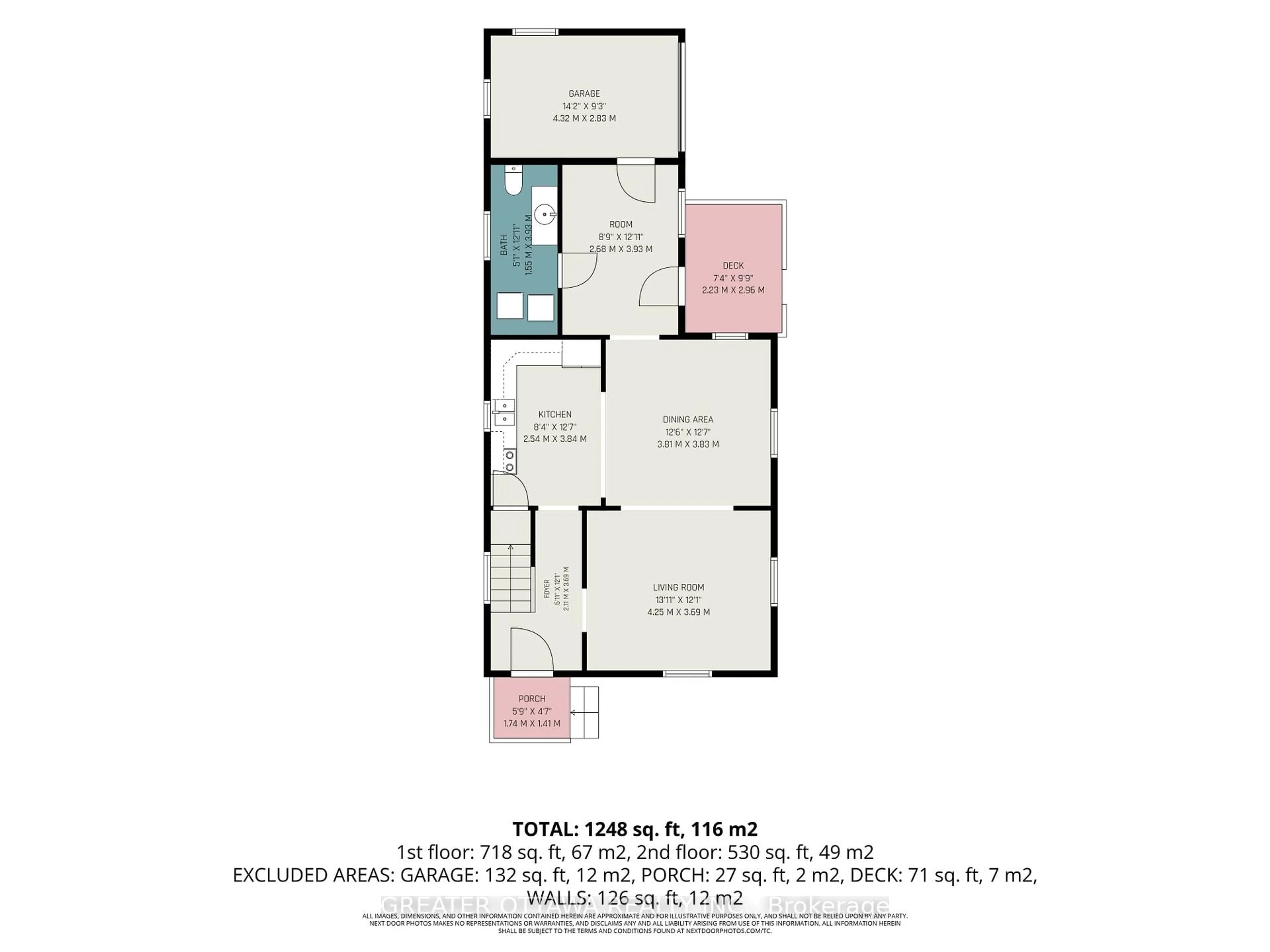 Floor plan for 3607 McBean St, Richmond Ontario K0A 2Z0