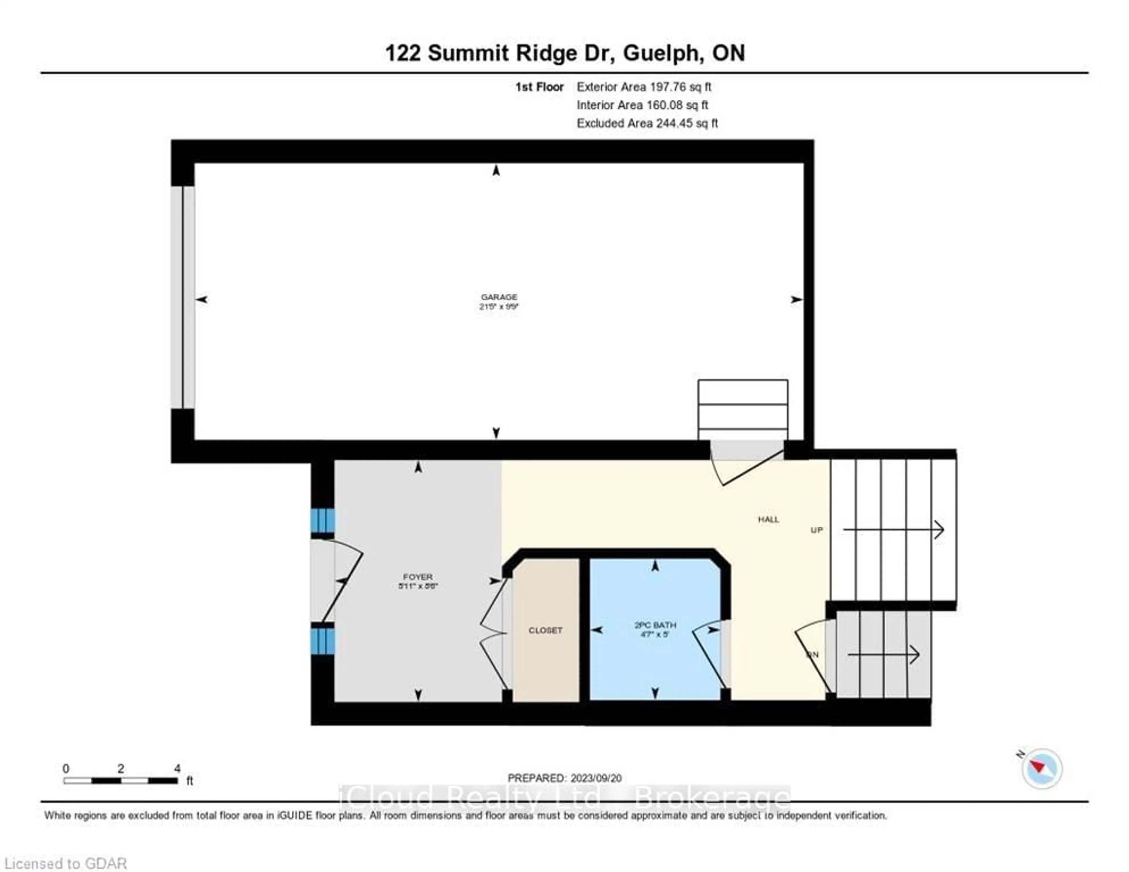 Floor plan for 122 Summit Ridge Dr, Guelph Ontario N1E 0M8