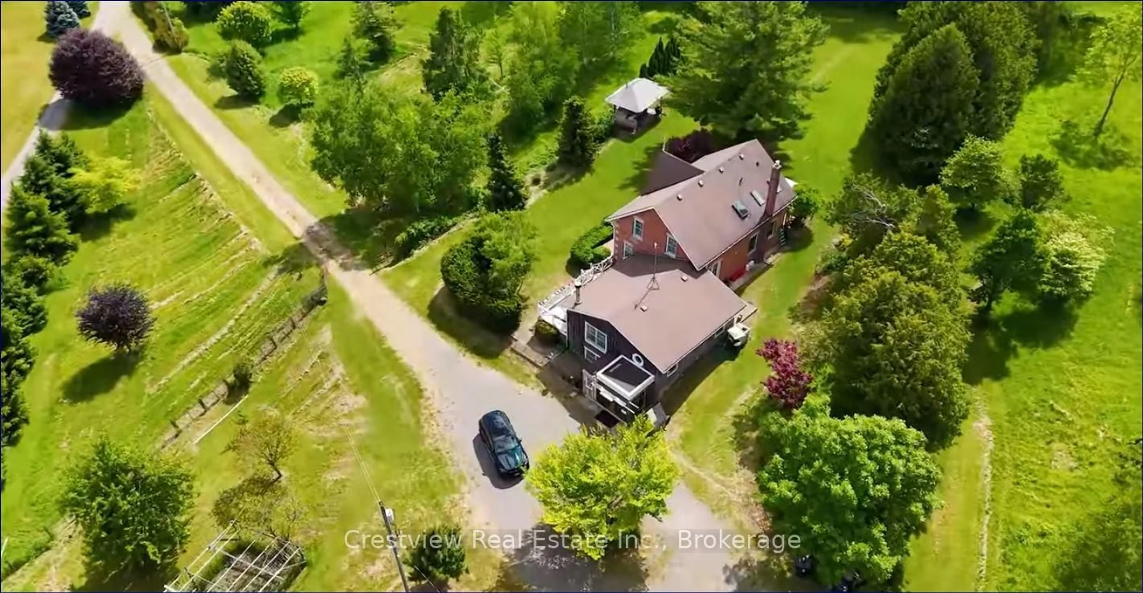 A pic from outside/outdoor area/front of a property/back of a property/a pic from drone, street for 13974 COUNTY ROAD 2, Cramahe Ontario K0K 1S0