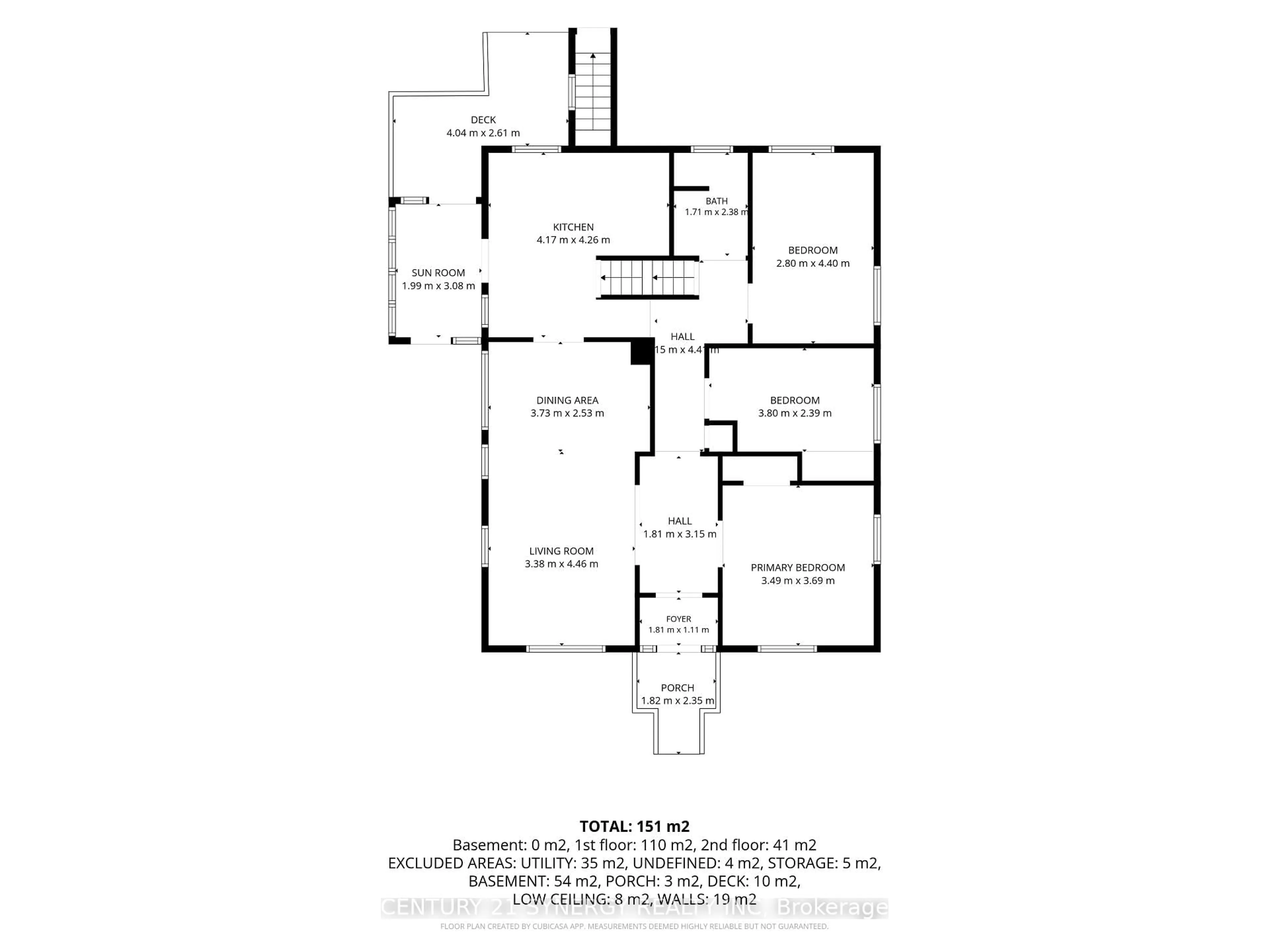 Floor plan for 80 Abel St, Smiths Falls Ontario K7A 4M5