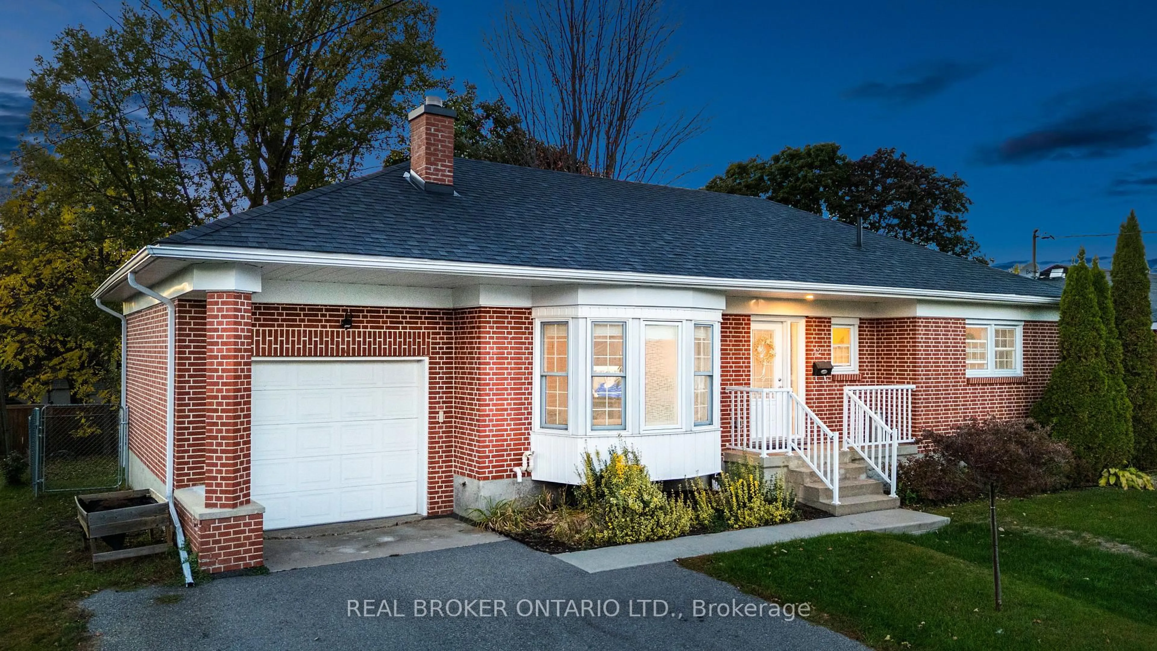 Home with brick exterior material, street for 12 Florence St, Smiths Falls Ontario K7A 4A3