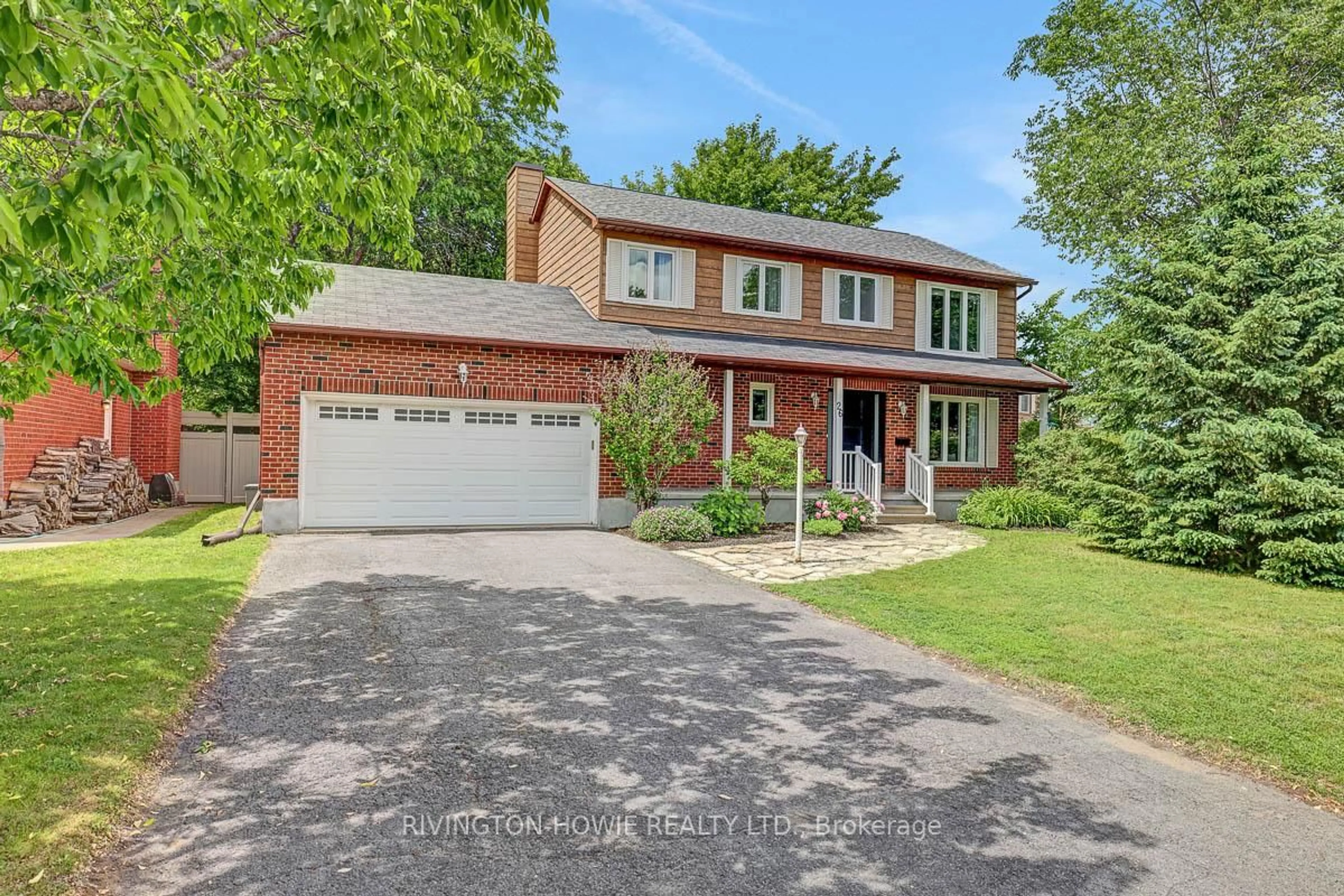 Home with brick exterior material, street for 26 Spindle Way, Ottawa Ontario K2S 1J3