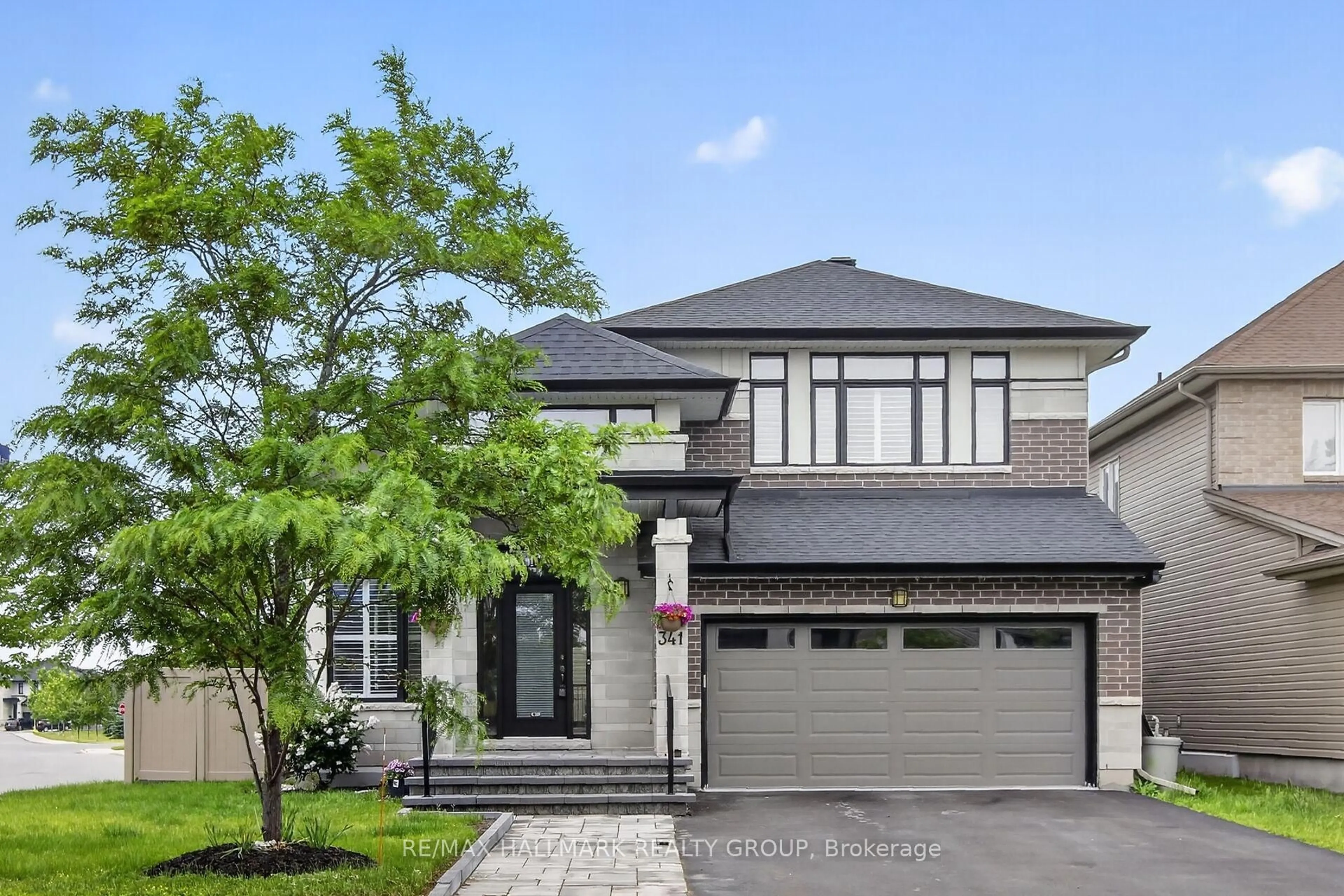 Home with brick exterior material, street for 341 Serenade Cres, Ottawa Ontario K1X 0B9