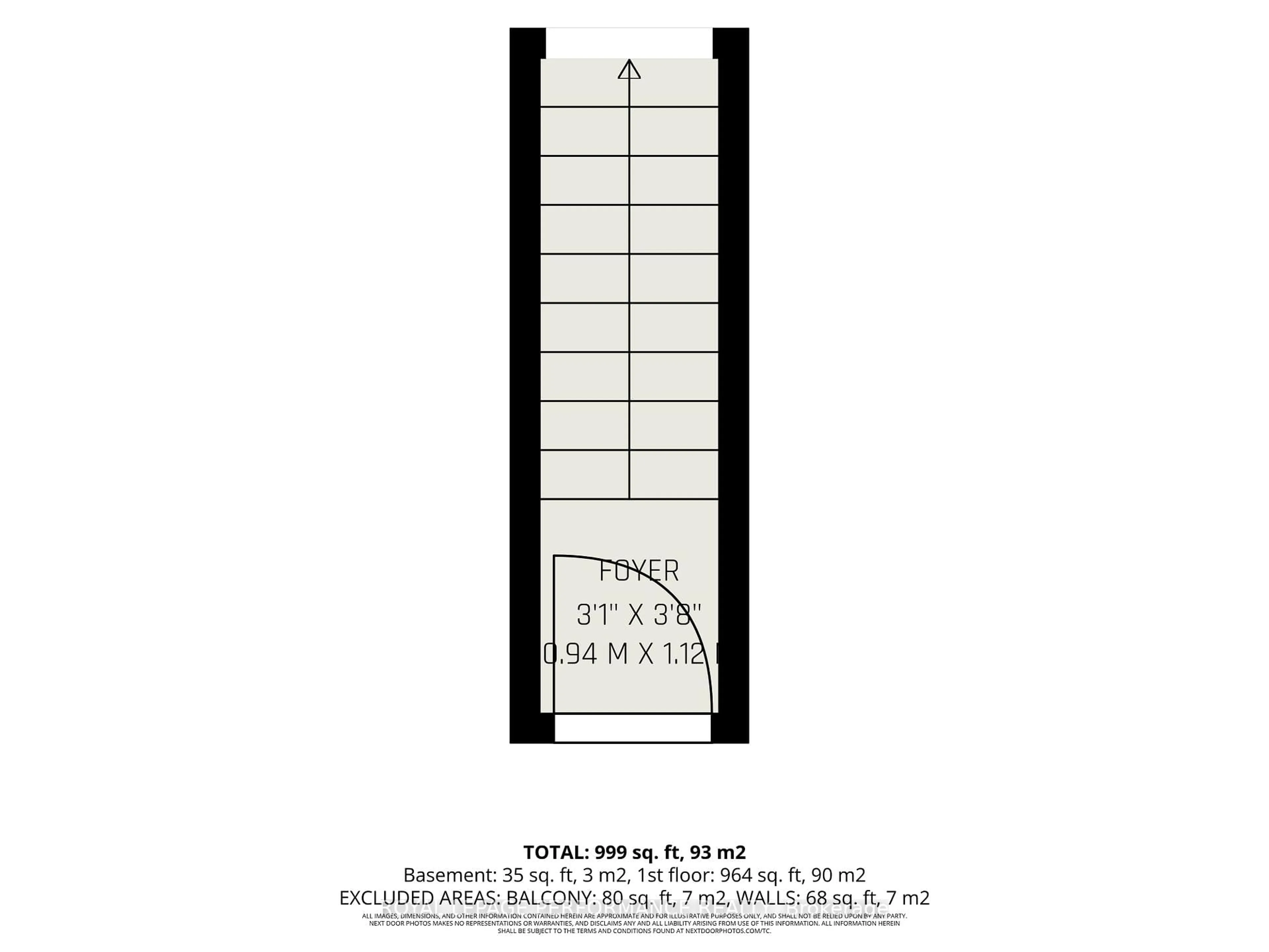 Floor plan for 222 First St #202, Cornwall Ontario K6H 0G2