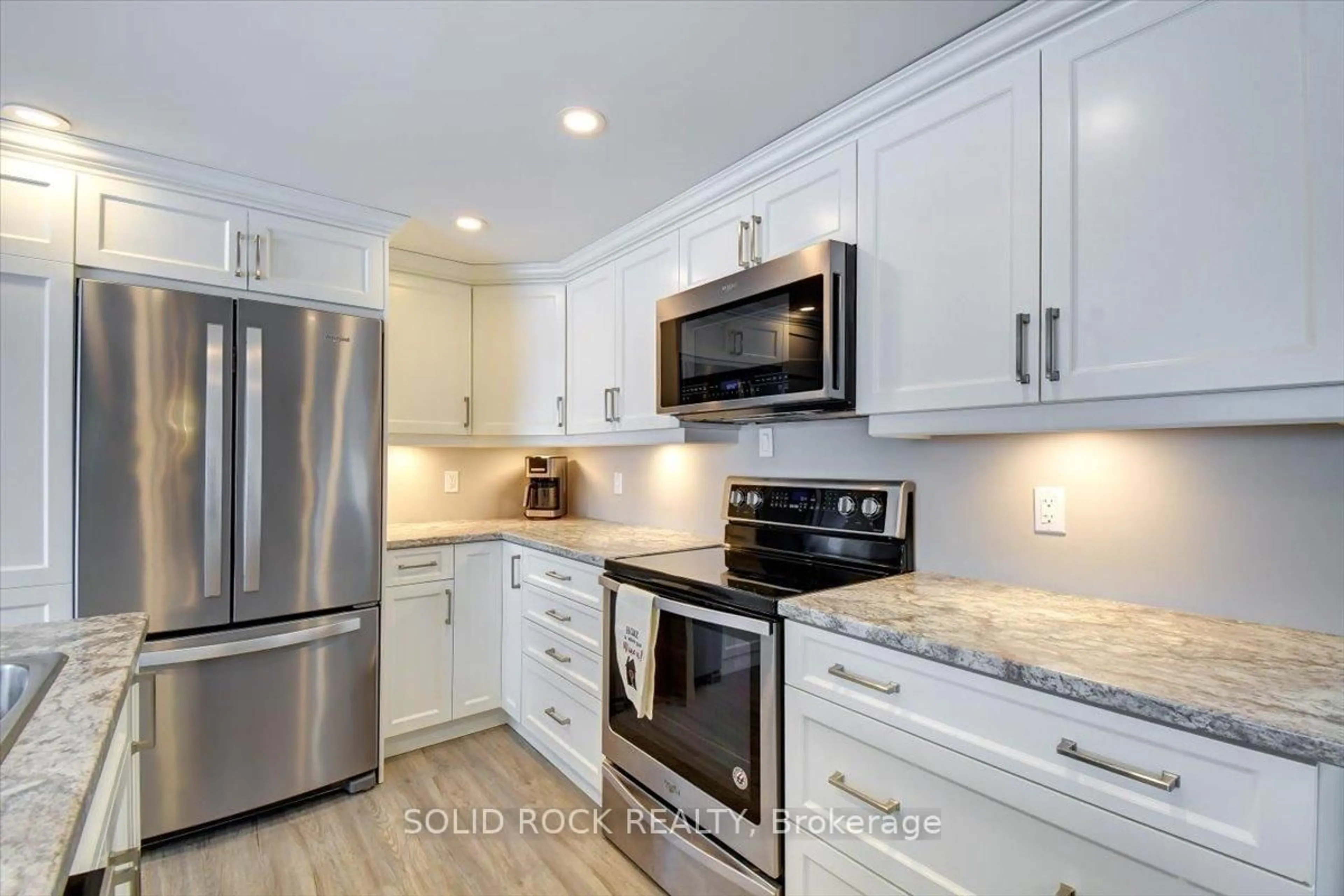 Open concept kitchen, ceramic/tile floor for 58 Puffball Inn Rd, Trent Hills Ontario K0L 1L0