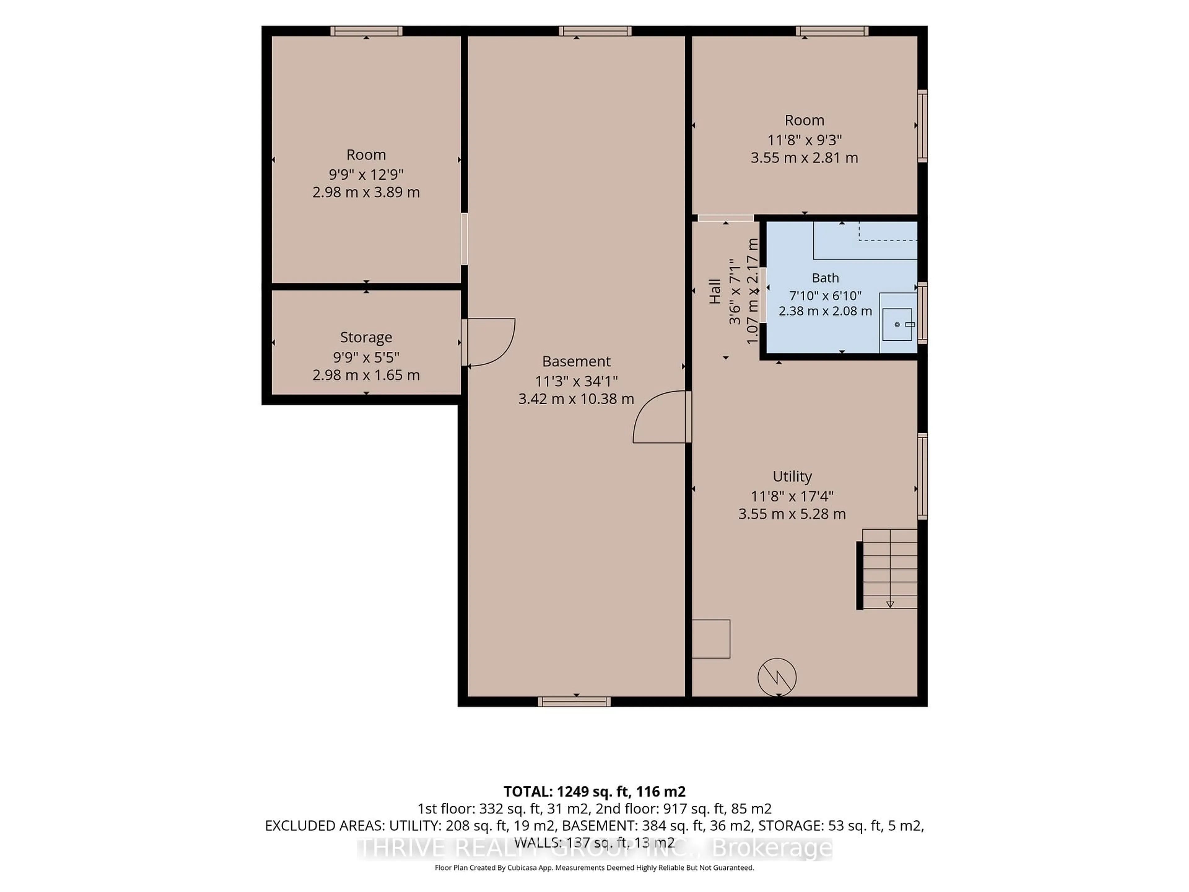 Floor plan for 65 Tewksbury Cres, London East Ontario N5V 2M9