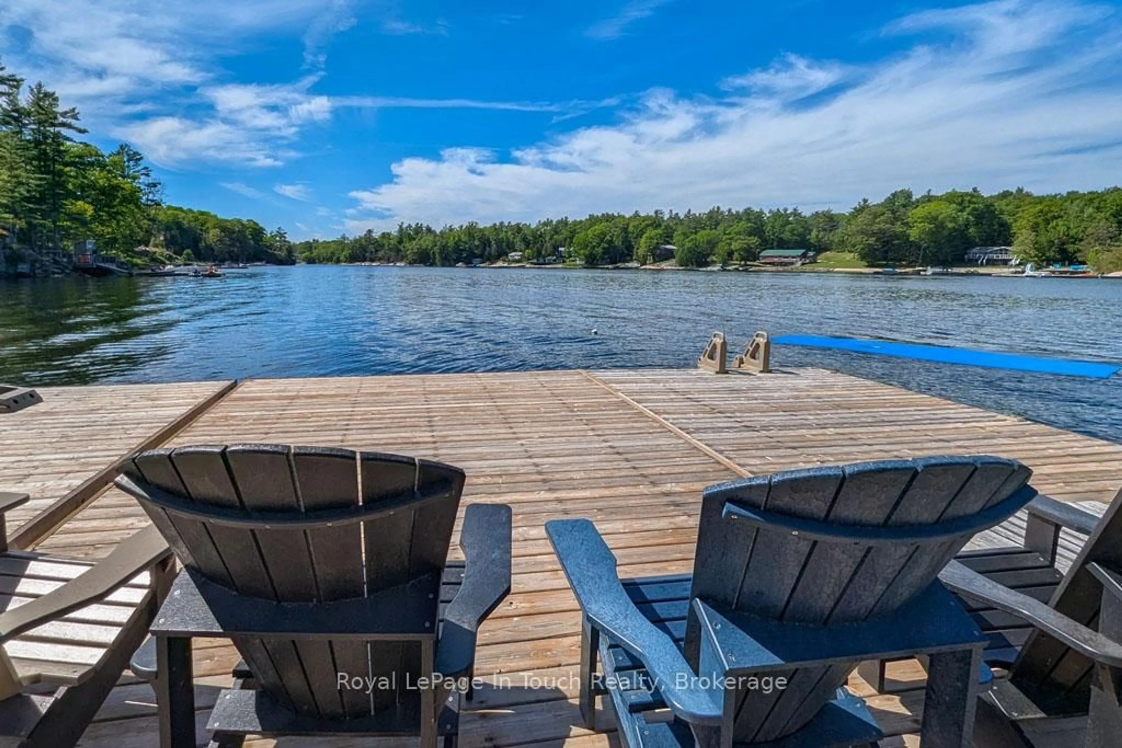 Patio, water/lake/river/ocean view for 700 ISLAND 980/DEER Island, Georgian Bay Ontario P0E 1E0
