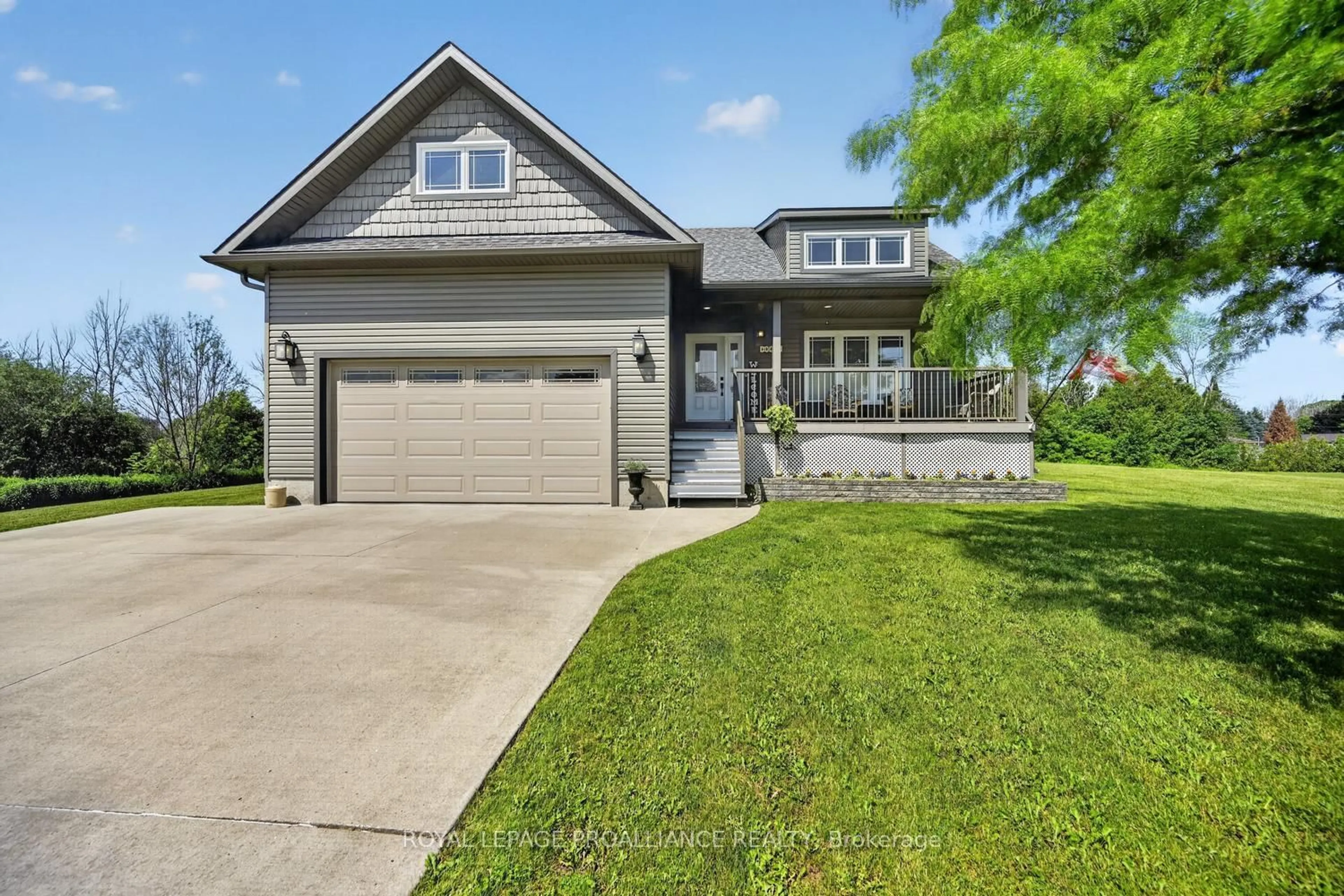 Home with vinyl exterior material, street for 4516 Airport Rd, Elizabethtown-Kitley Ontario K6T 1A2