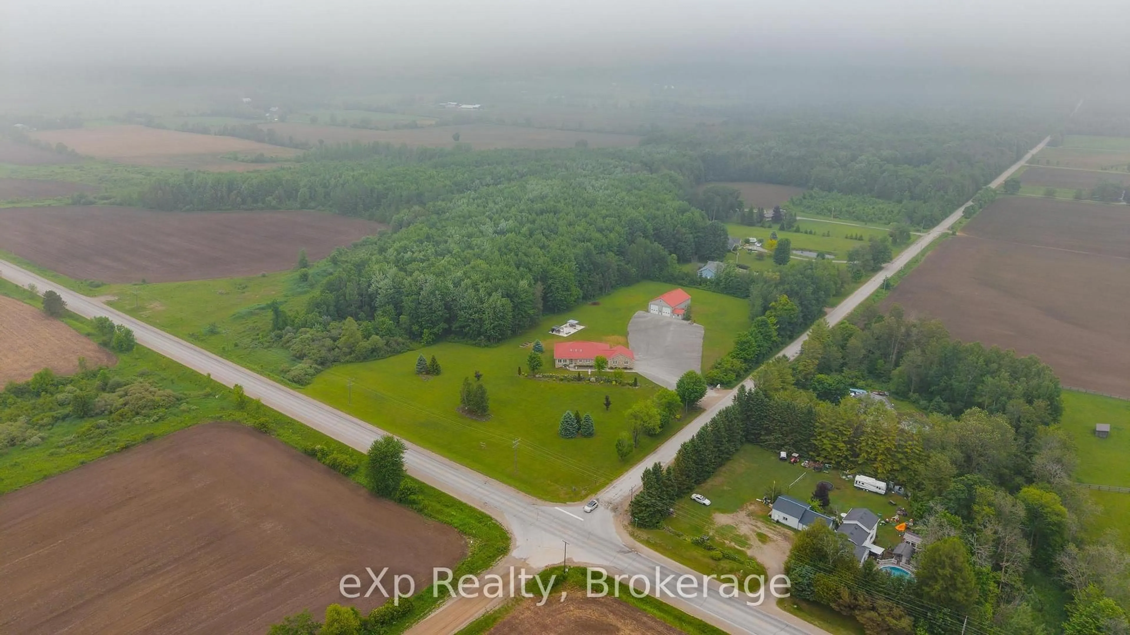 A pic from outside/outdoor area/front of a property/back of a property/a pic from drone, unknown for 541009 Ndr 14 Concession, West Grey Ontario N0G 1L0