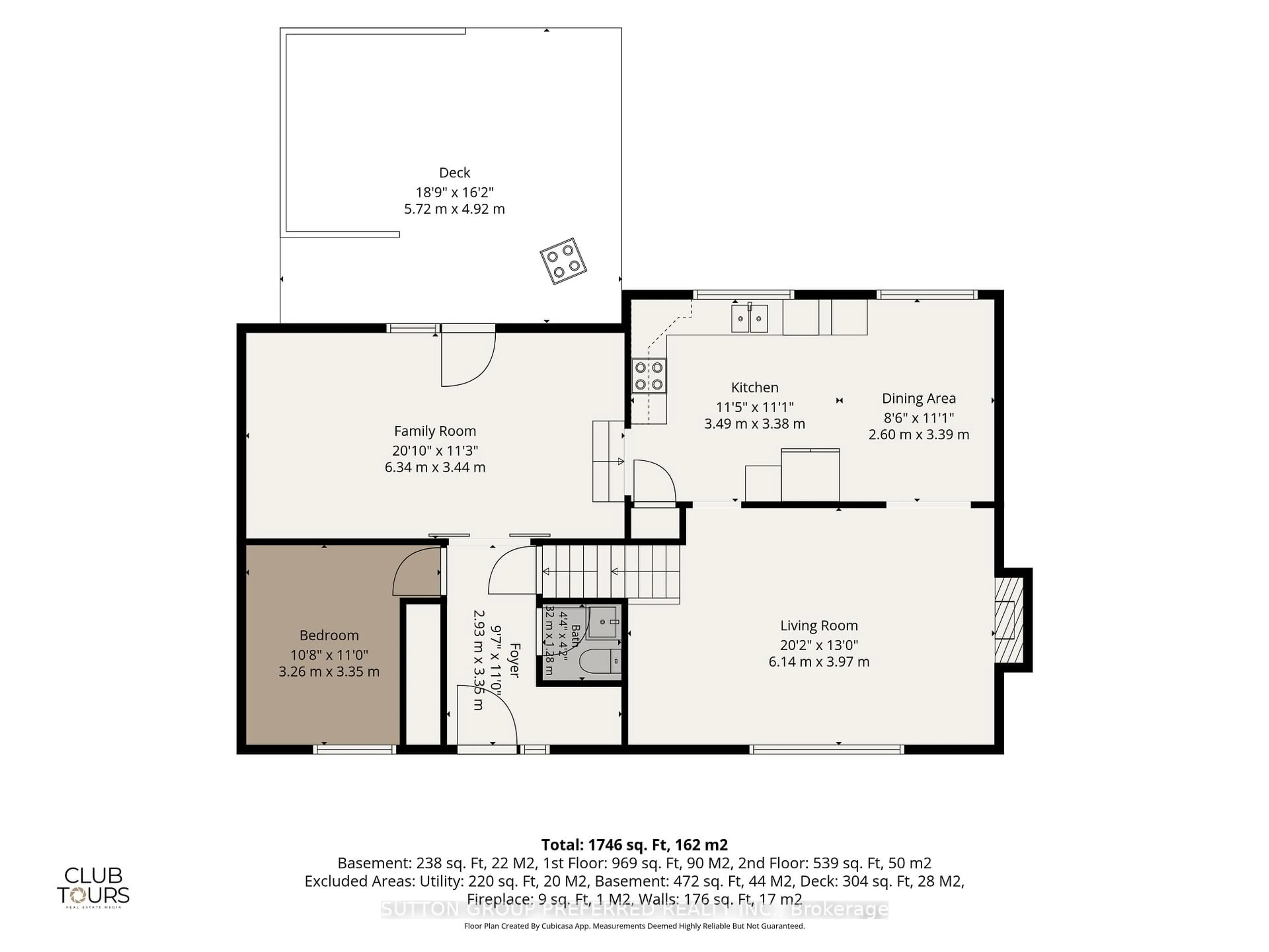 Floor plan for 569 VISCOUNT Rd, London South Ontario N6J 2Y1