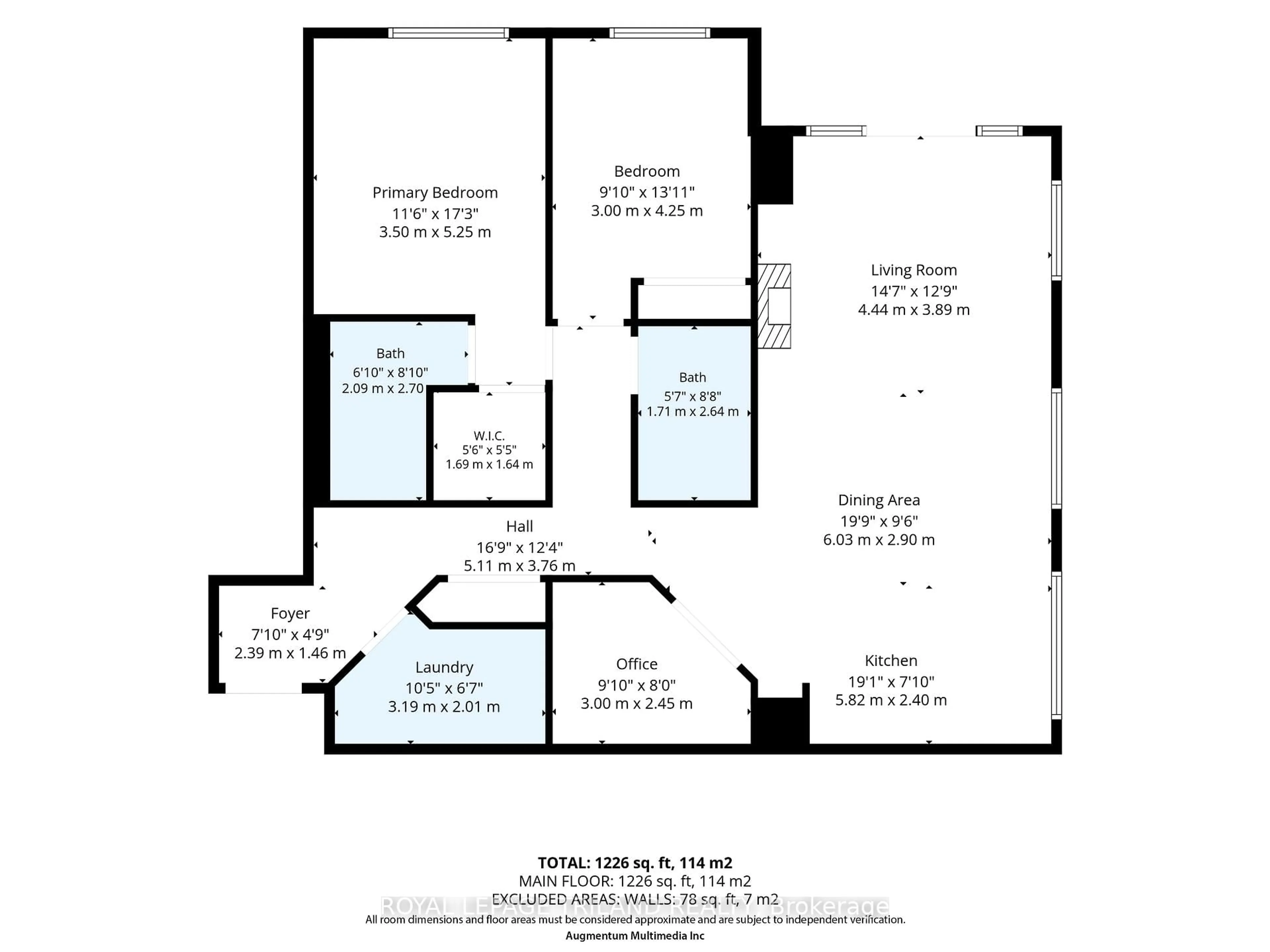 Floor plan for 1030 Coronation Dr #203, London North Ontario N6G 0G5