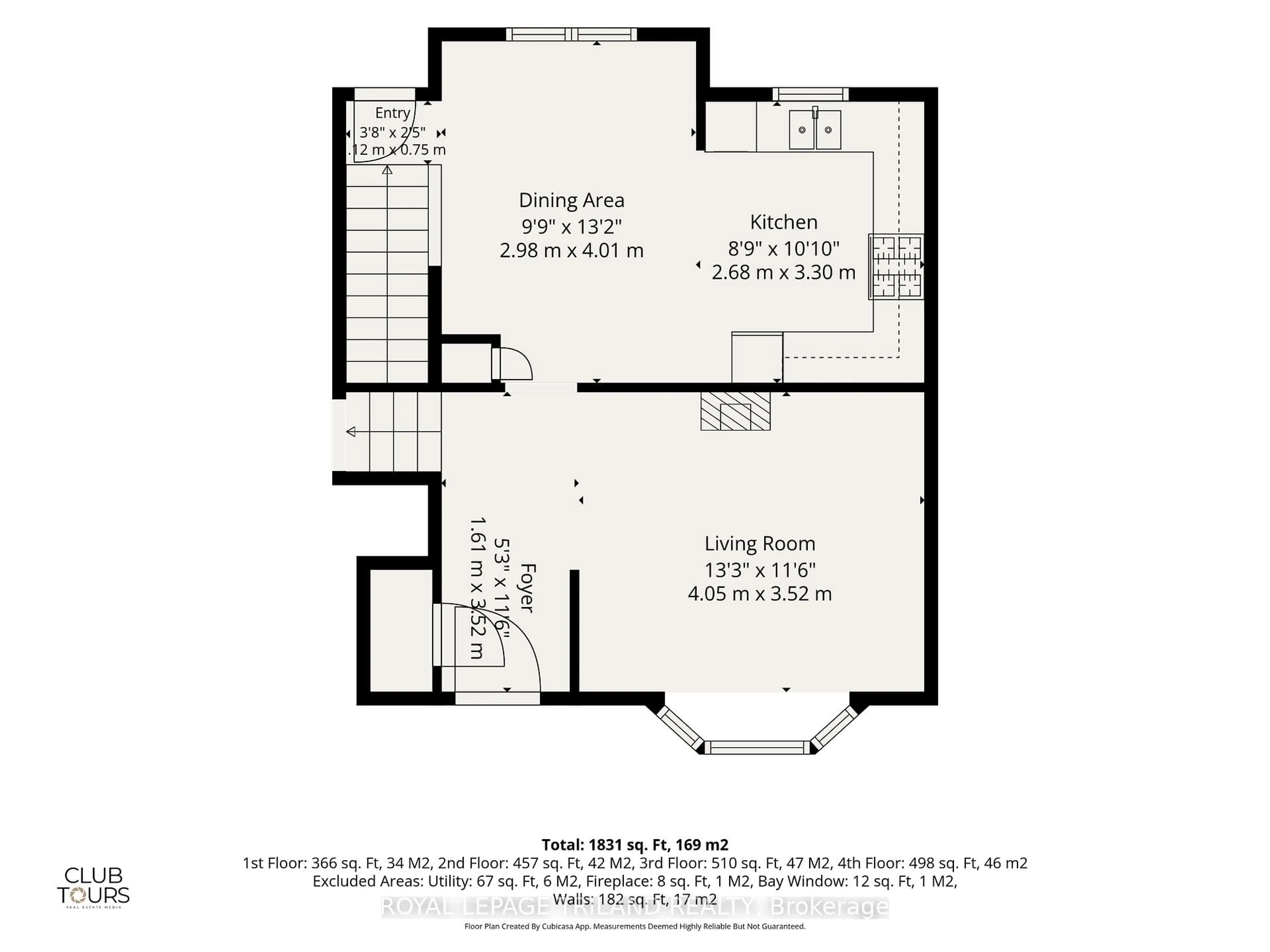 Floor plan for 1239 Addison Dr, London East Ontario N5V 2N8