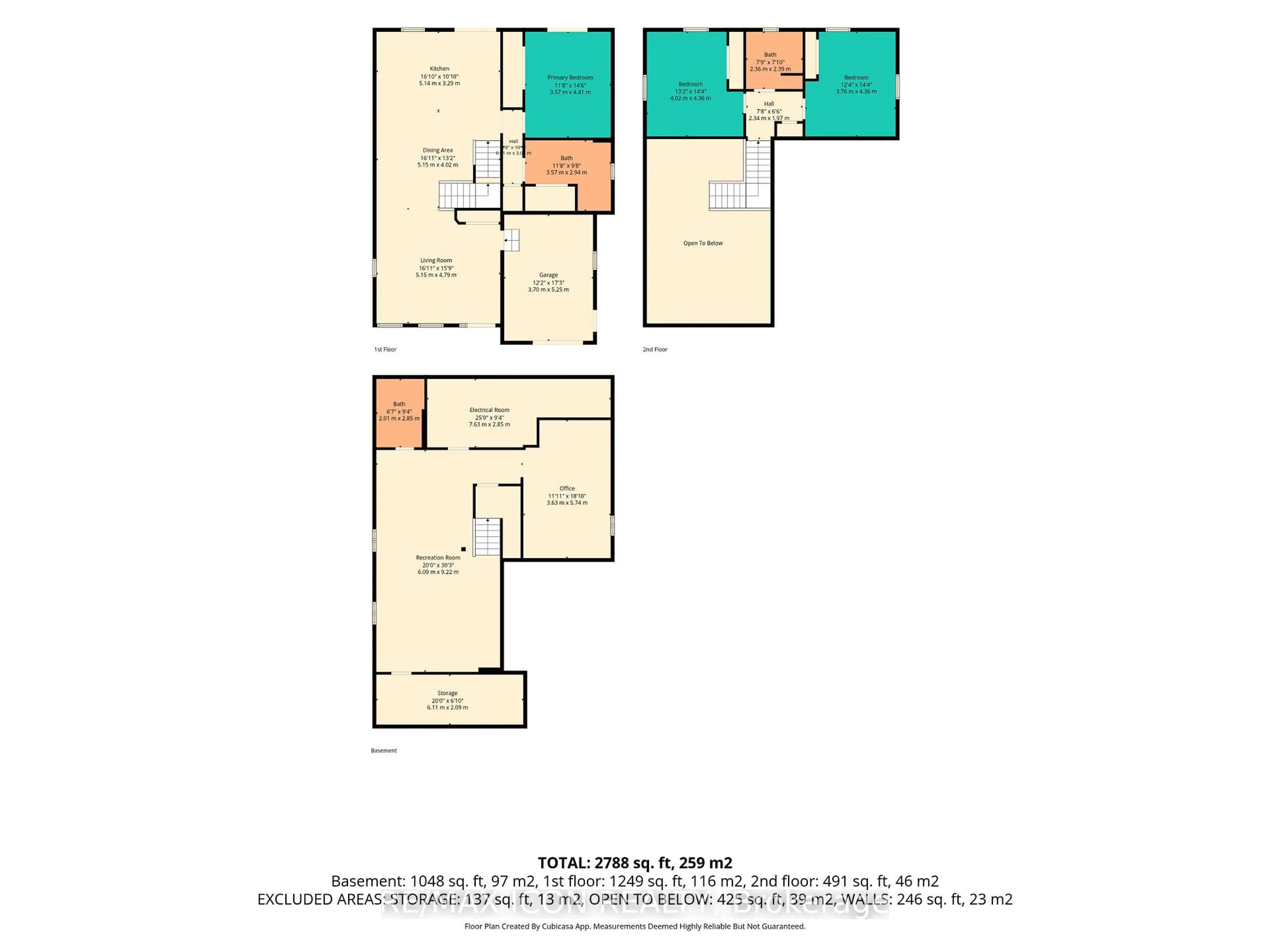 Floor plan for 158 Broadway St, North Middlesex Ontario N0M 2K0