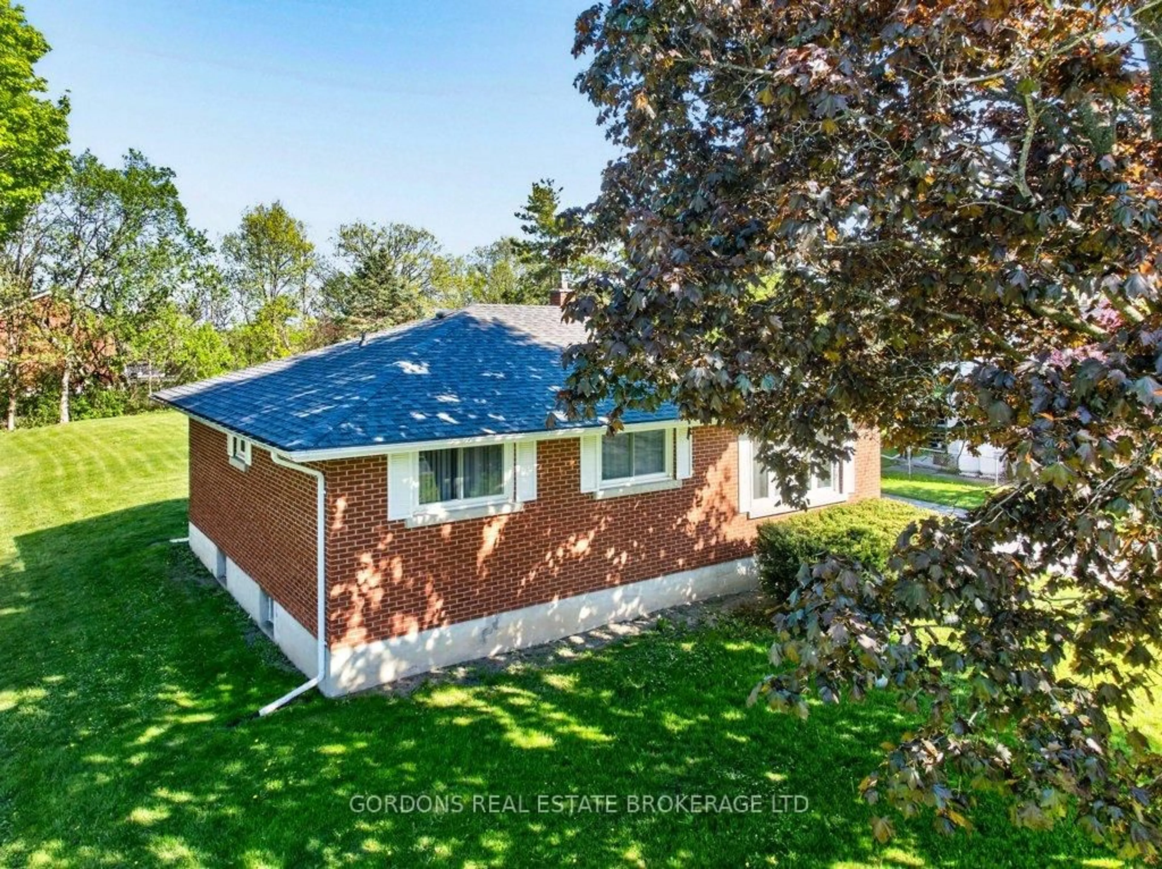 A pic from outside/outdoor area/front of a property/back of a property/a pic from drone, unknown for 3770 Fair Grounds Rd, Inverary Ontario K0H 1X0