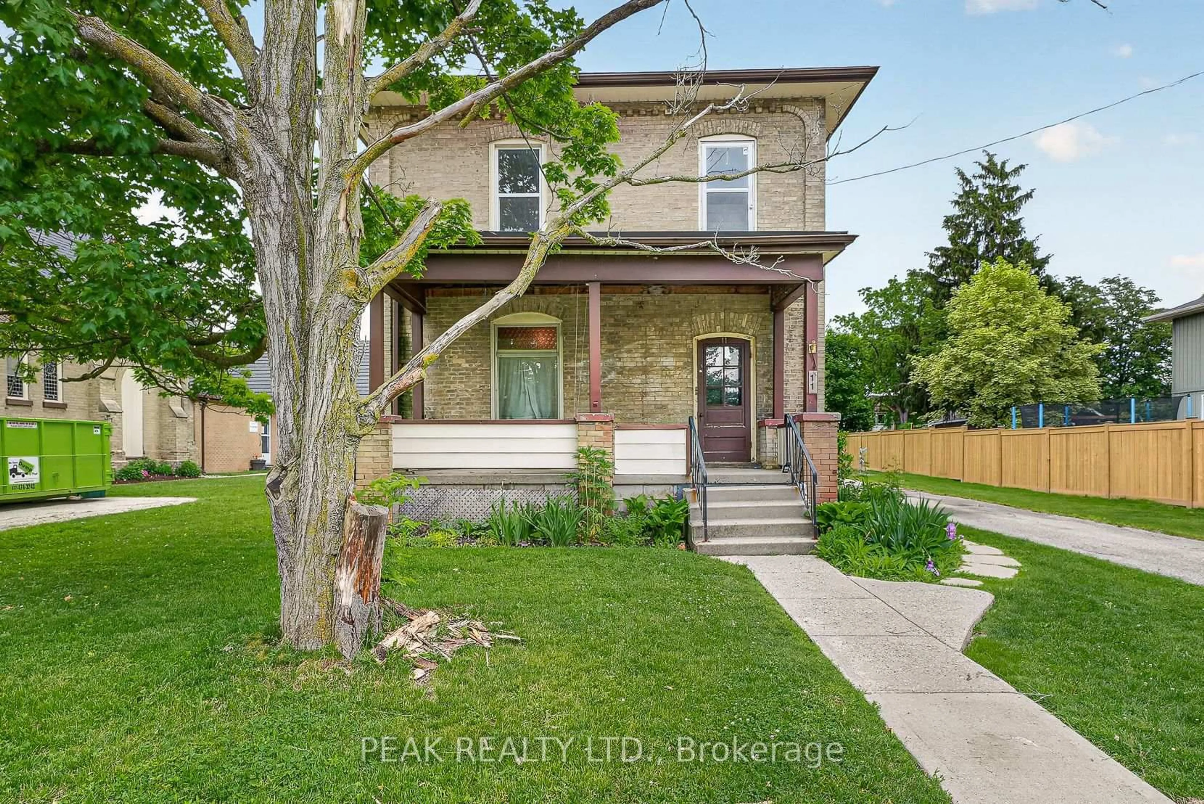 Home with brick exterior material, street for 11 Byron St, Wilmot Ontario N3A 1P1