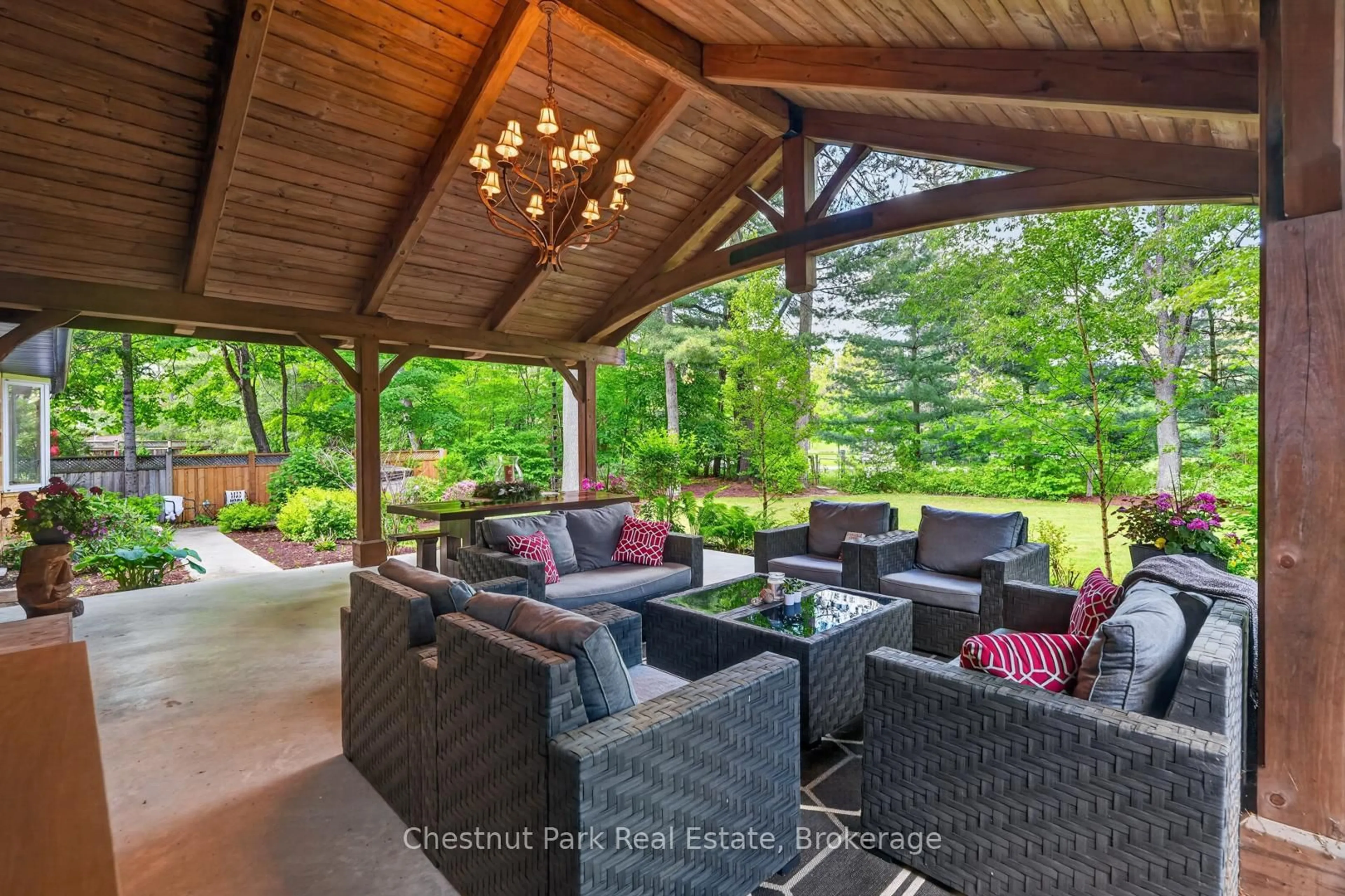 Patio, water/lake/river/ocean view for 18 Brofoco Dr, Bracebridge Ontario P1L 1C8