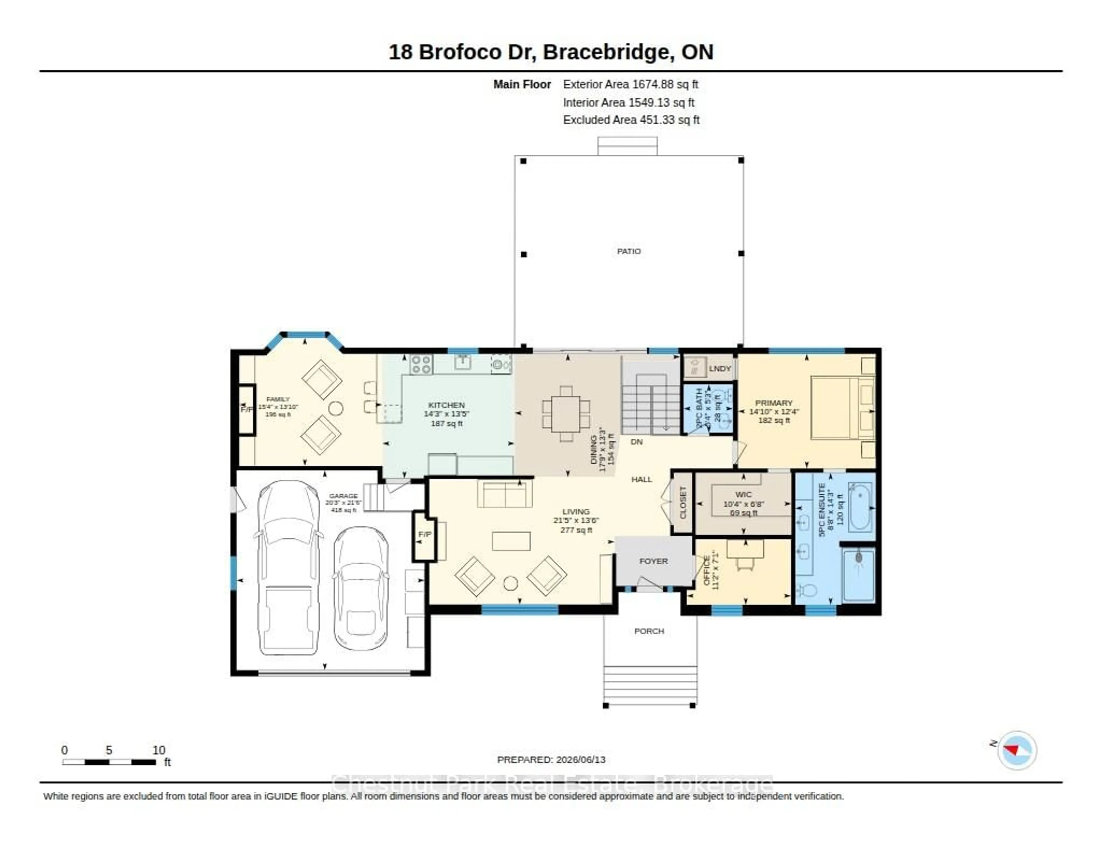 Floor plan for 18 Brofoco Dr, Bracebridge Ontario P1L 1C8