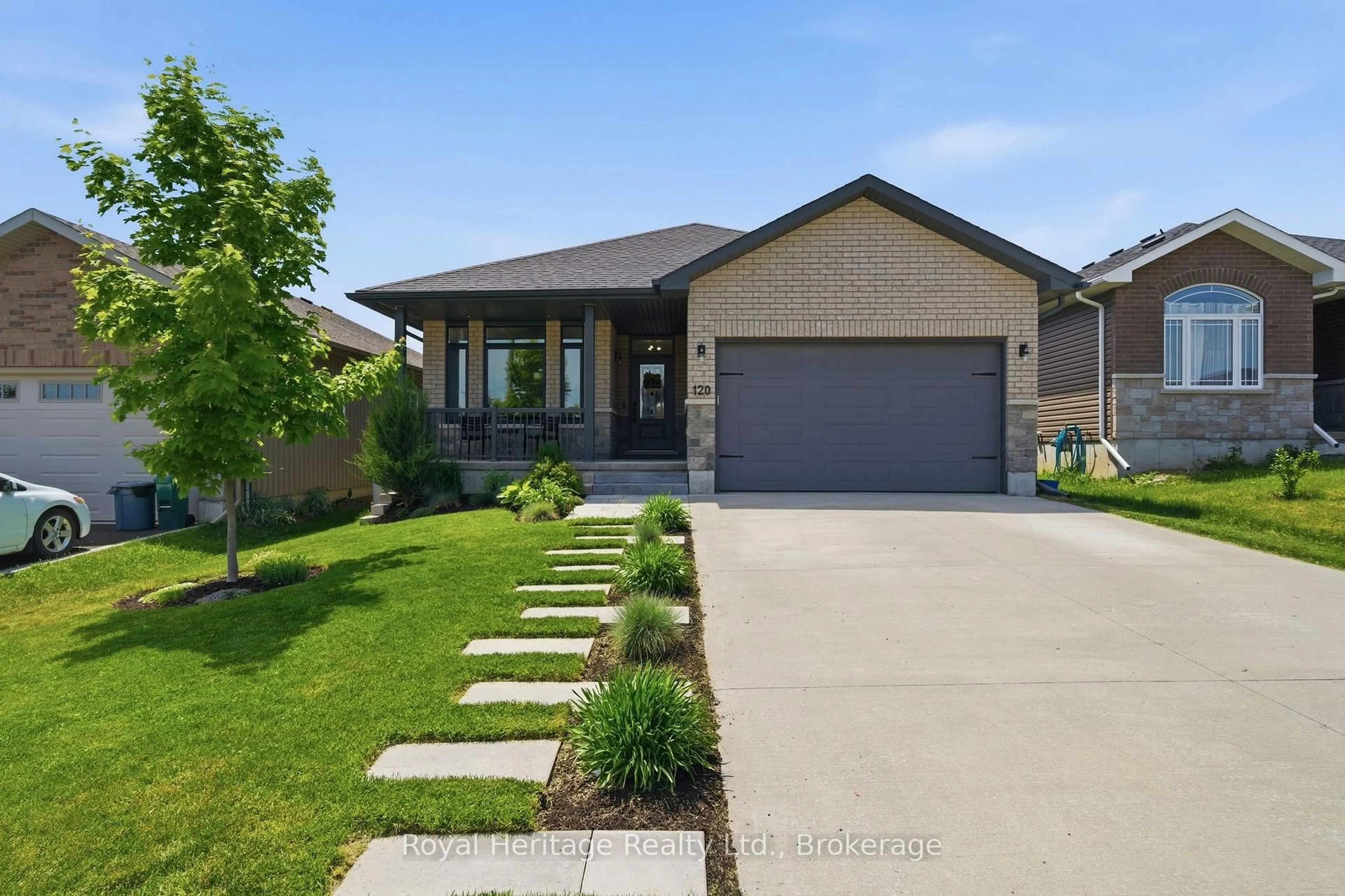 Home with brick exterior material, street for 120 Northumberland Blvd, Quinte West Ontario K8V 0L1
