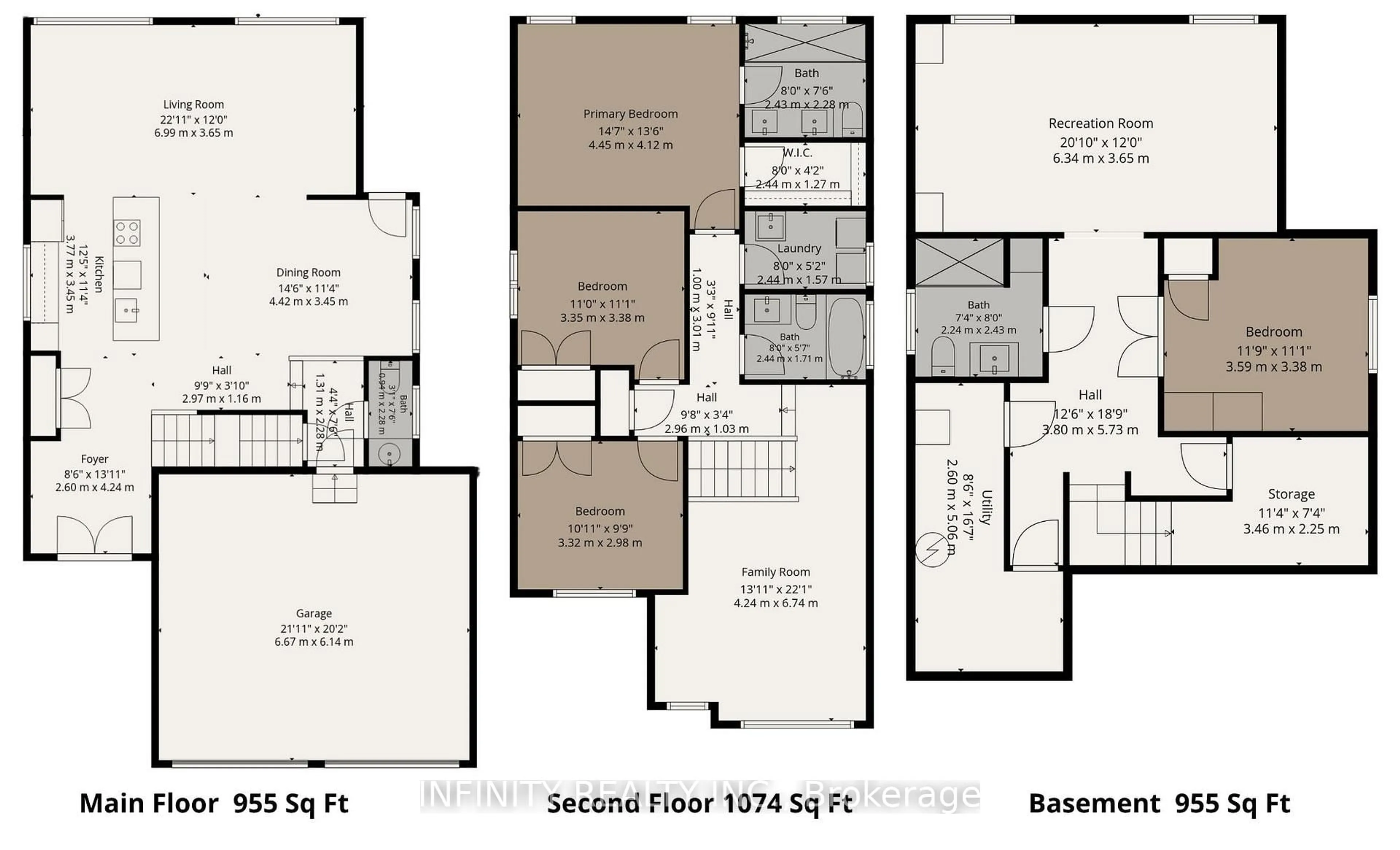 Floor plan for 1648 Chelton Crt, London South Ontario N6M 0H6