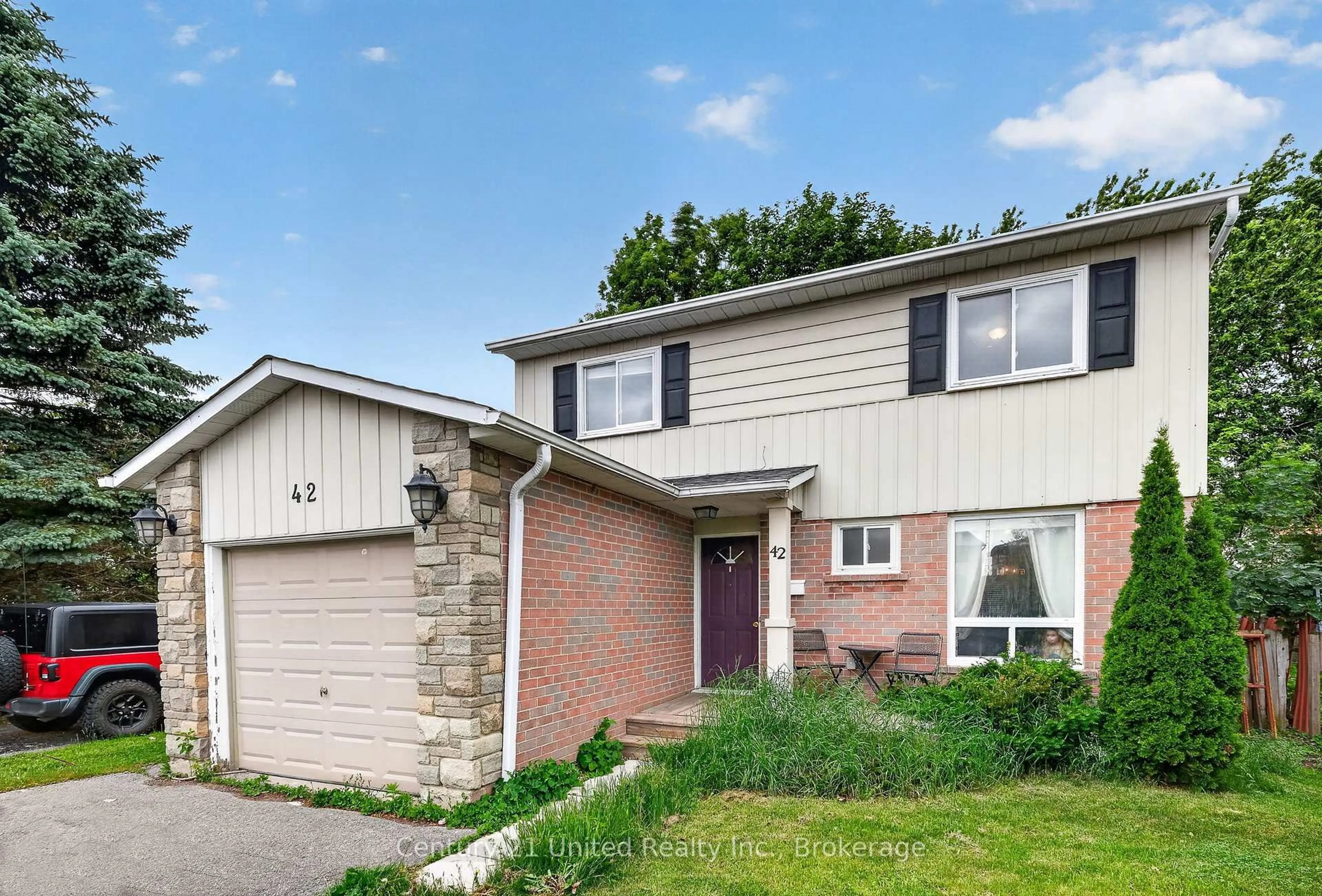 Home with brick exterior material, street for 42 Peacock Blvd, Port Hope Ontario L1A 2X4