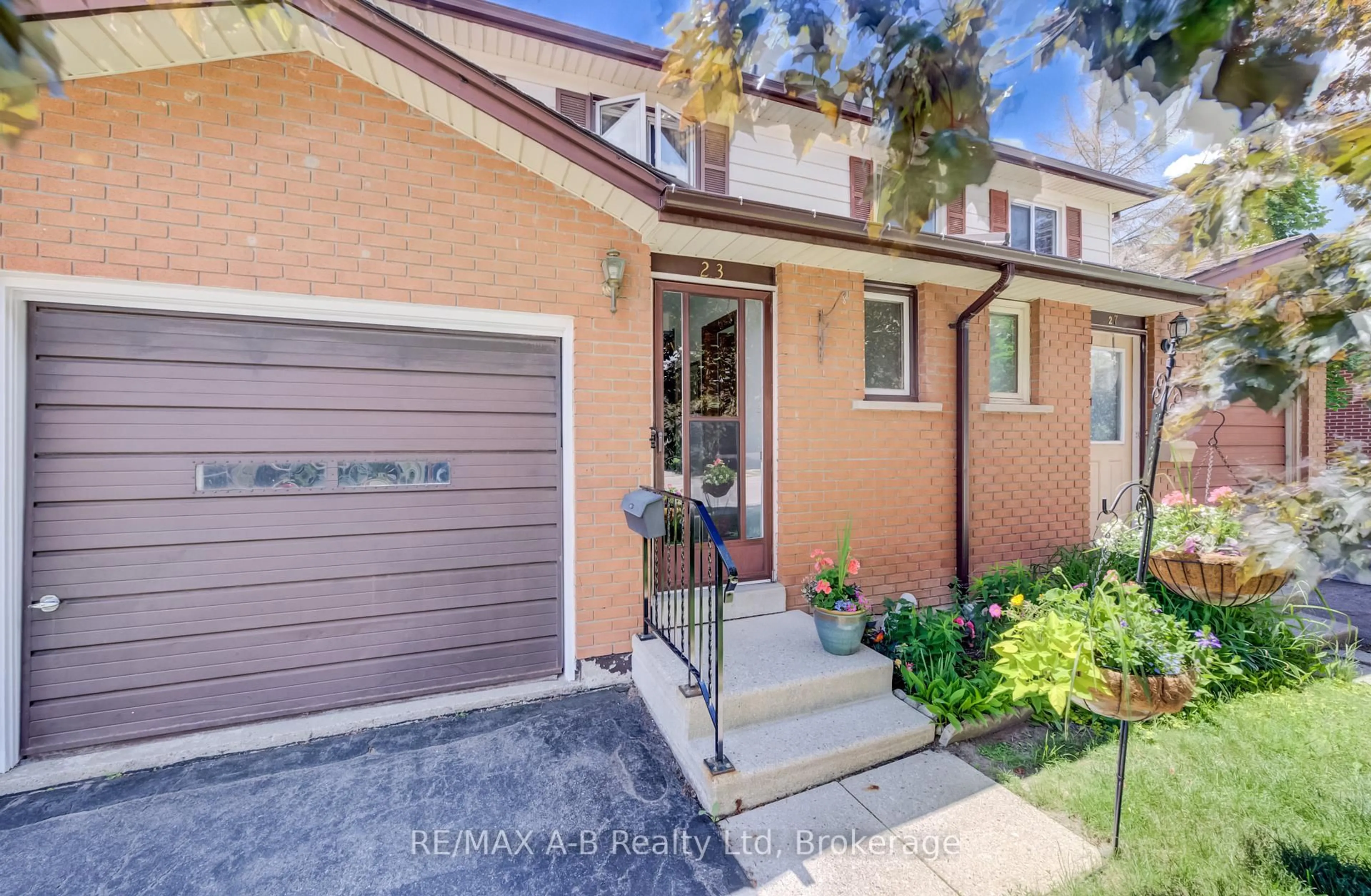 Home with brick exterior material, street for 23 Galt Rd, Stratford Ontario N5A 7J1