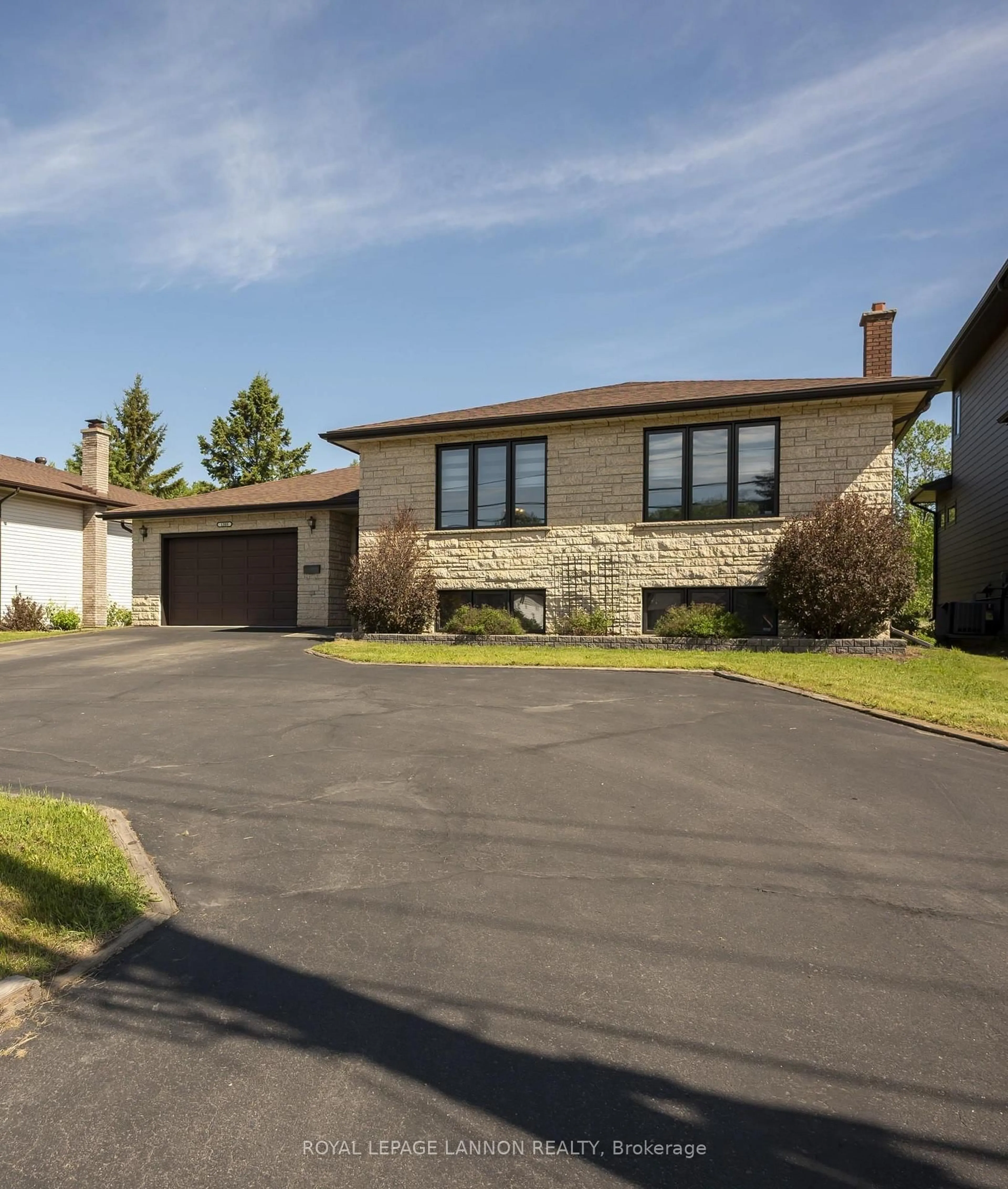 Home with brick exterior material, street for 1308 John St. Rd., Thunder Bay Ontario P7B 2A3