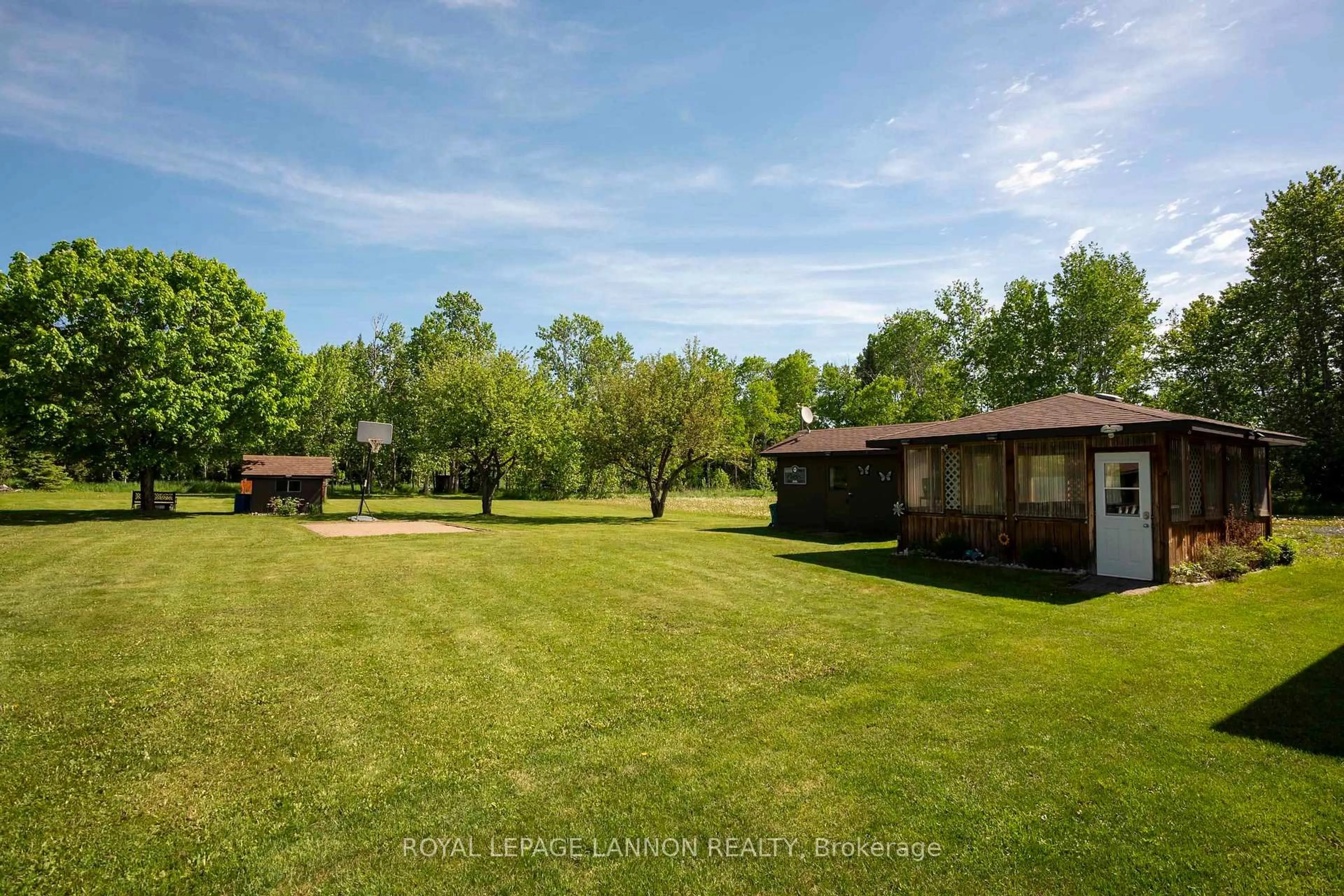 A pic from outside/outdoor area/front of a property/back of a property/a pic from drone, unknown for 1308 John St. Rd., Thunder Bay Ontario P7B 2A3