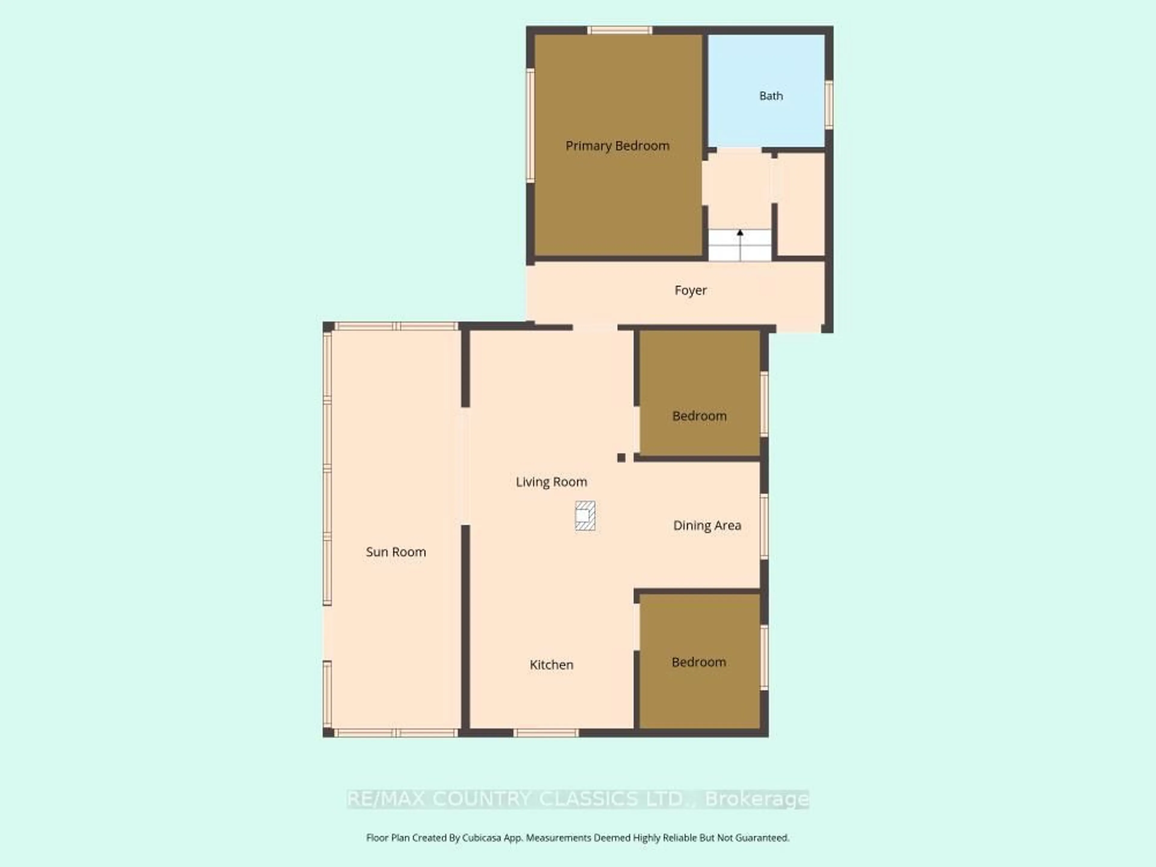 Floor plan for 290B Brown Lane, Carlow/Mayo Ontario K0L 2M0