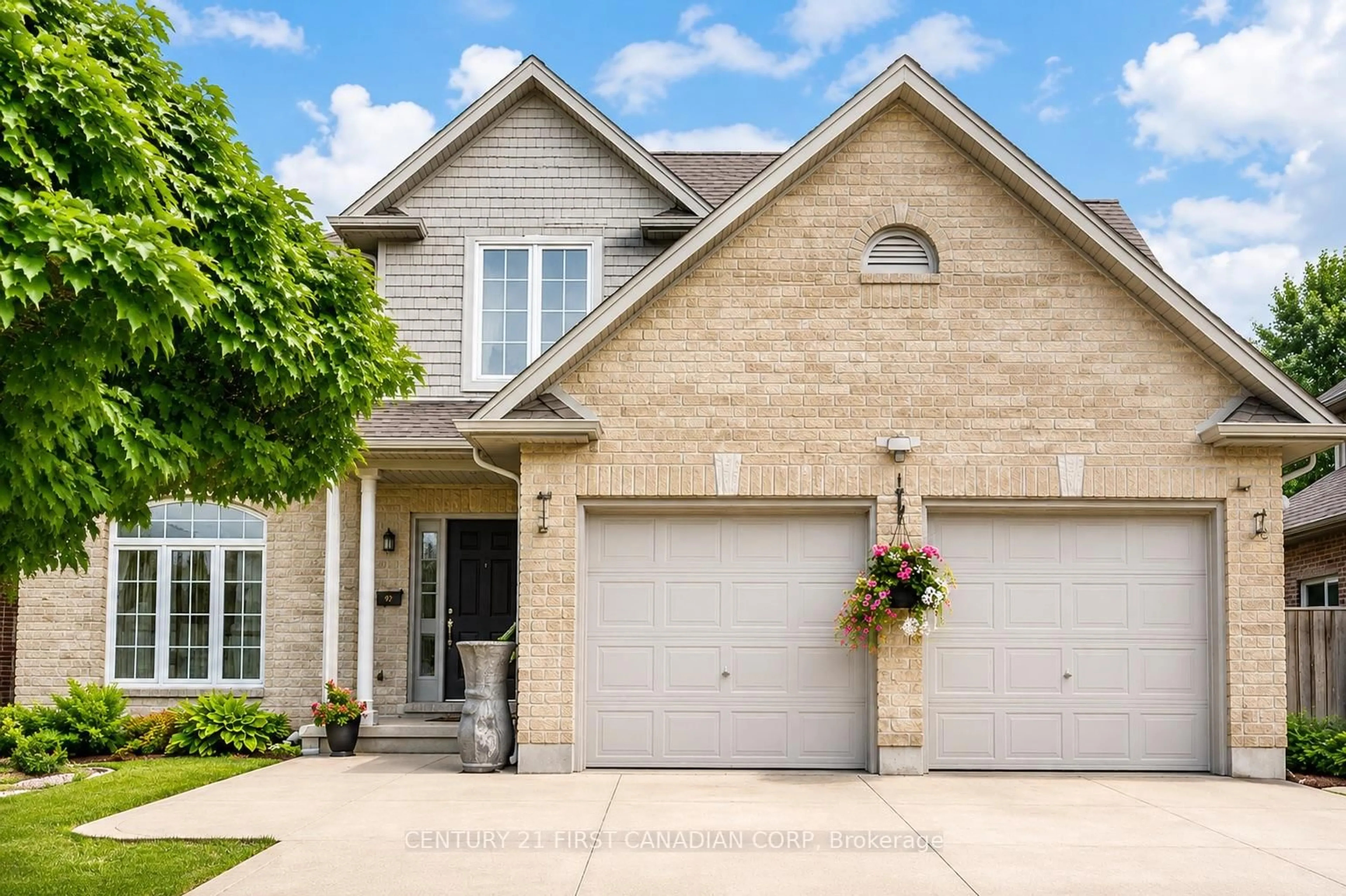 Home with brick exterior material, street for 97 McTaggart Crt, London North Ontario N5X 3L9