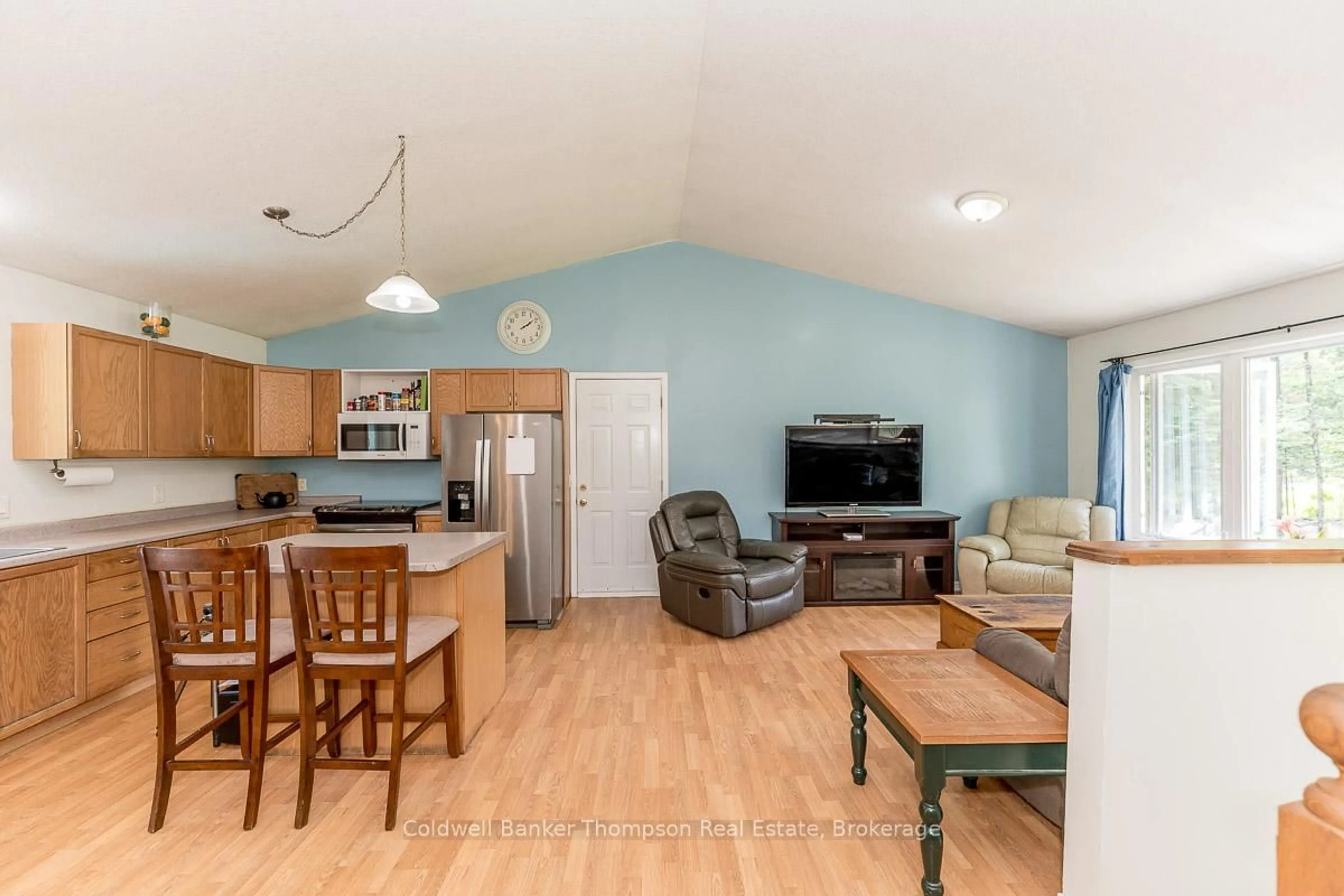 Open concept kitchen, unknown for 109 South Waseosa Lake Rd, Huntsville Ontario P1H 2N5