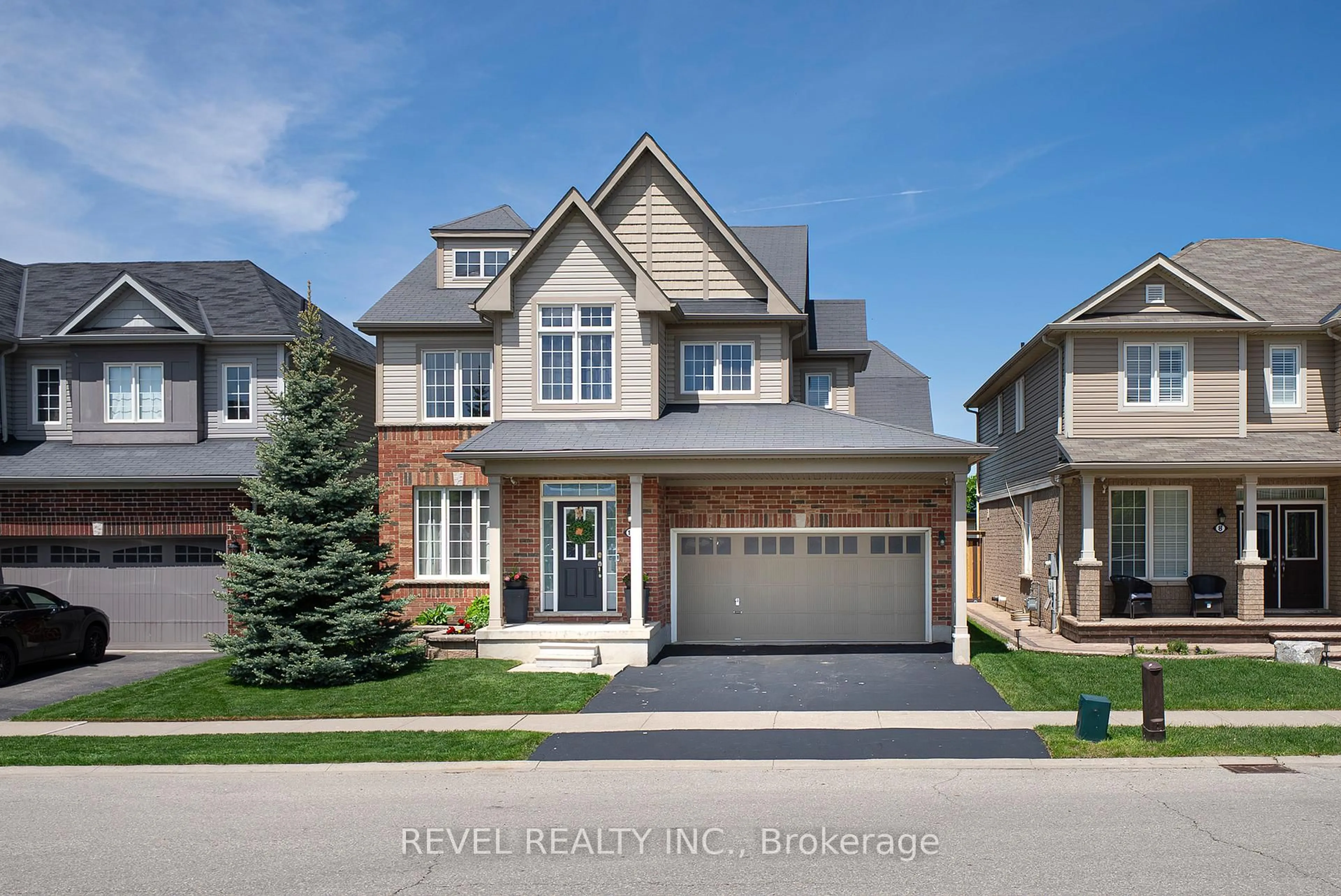 Home with brick exterior material, street for 10 Bisset Ave, Brantford Ontario N3T 0H2