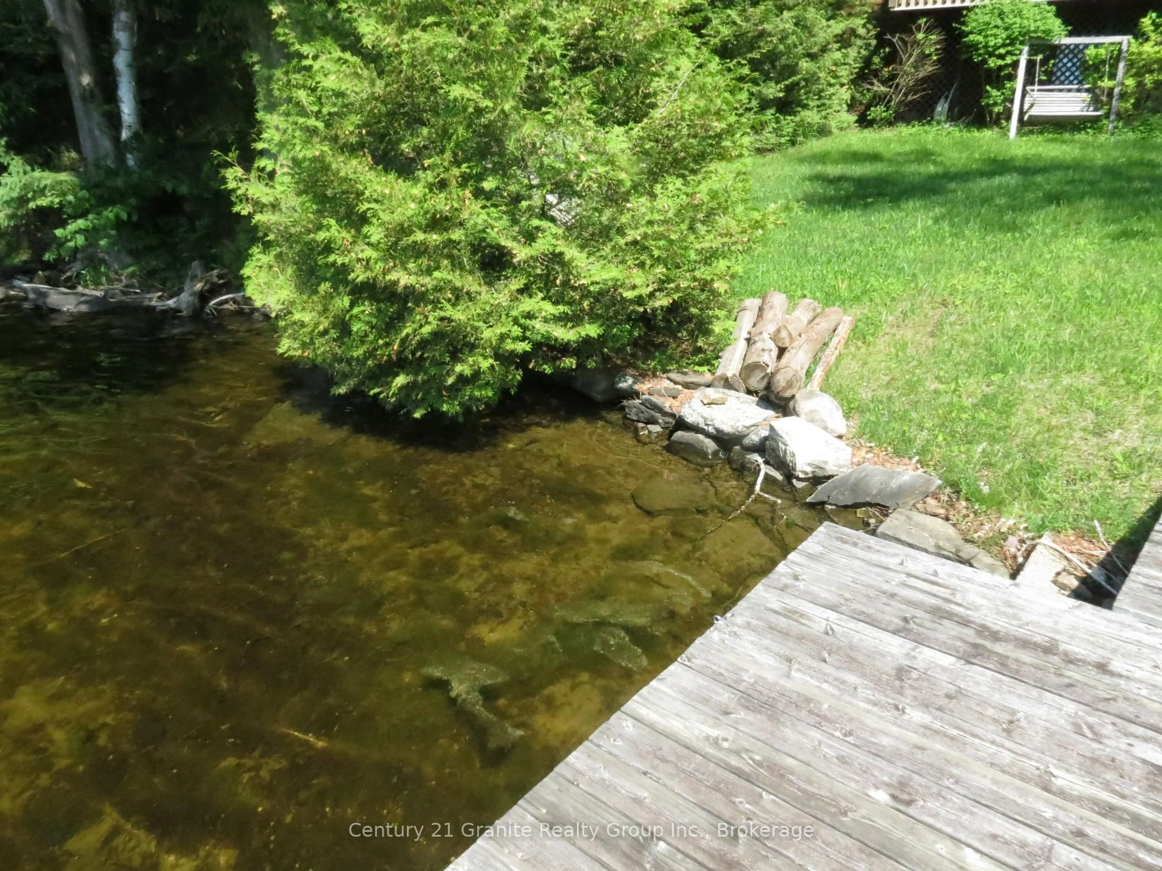 A pic from outside/outdoor area/front of a property/back of a property/a pic from drone, water/lake/river/ocean view for 245 Fr 330, Trent Lakes Ontario K0M 1R0