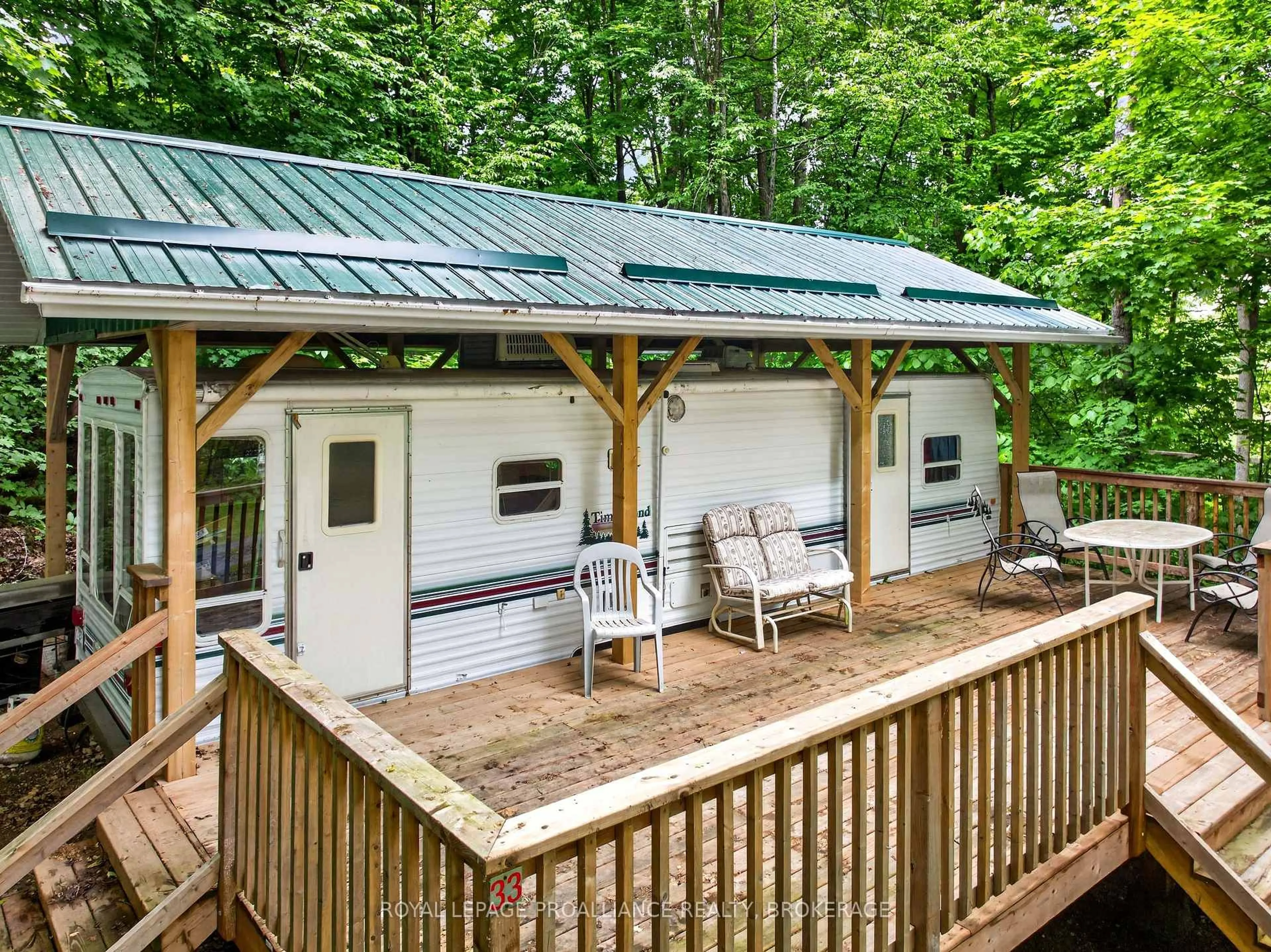 Patio, unknown for 9 Glenford Lane #33, Godfrey Ontario K0H 1T0