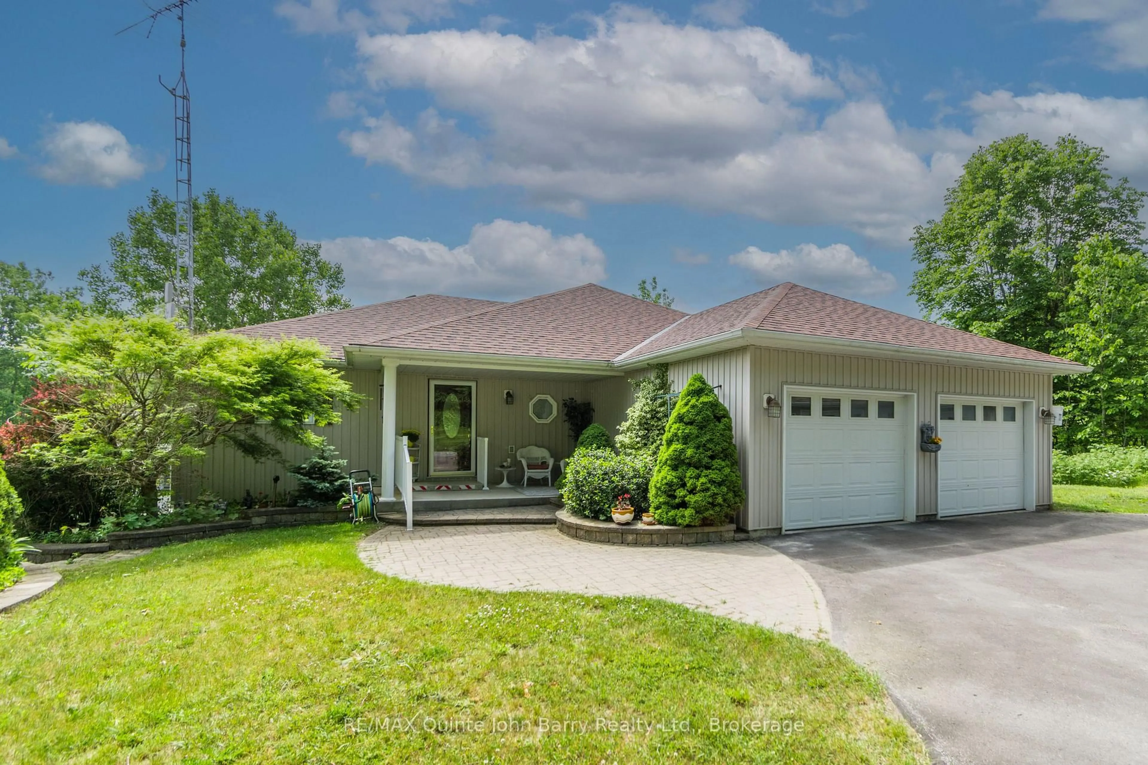 Home with vinyl exterior material, street for 342 Christiani Rd, Brighton Ontario K0K 1H0