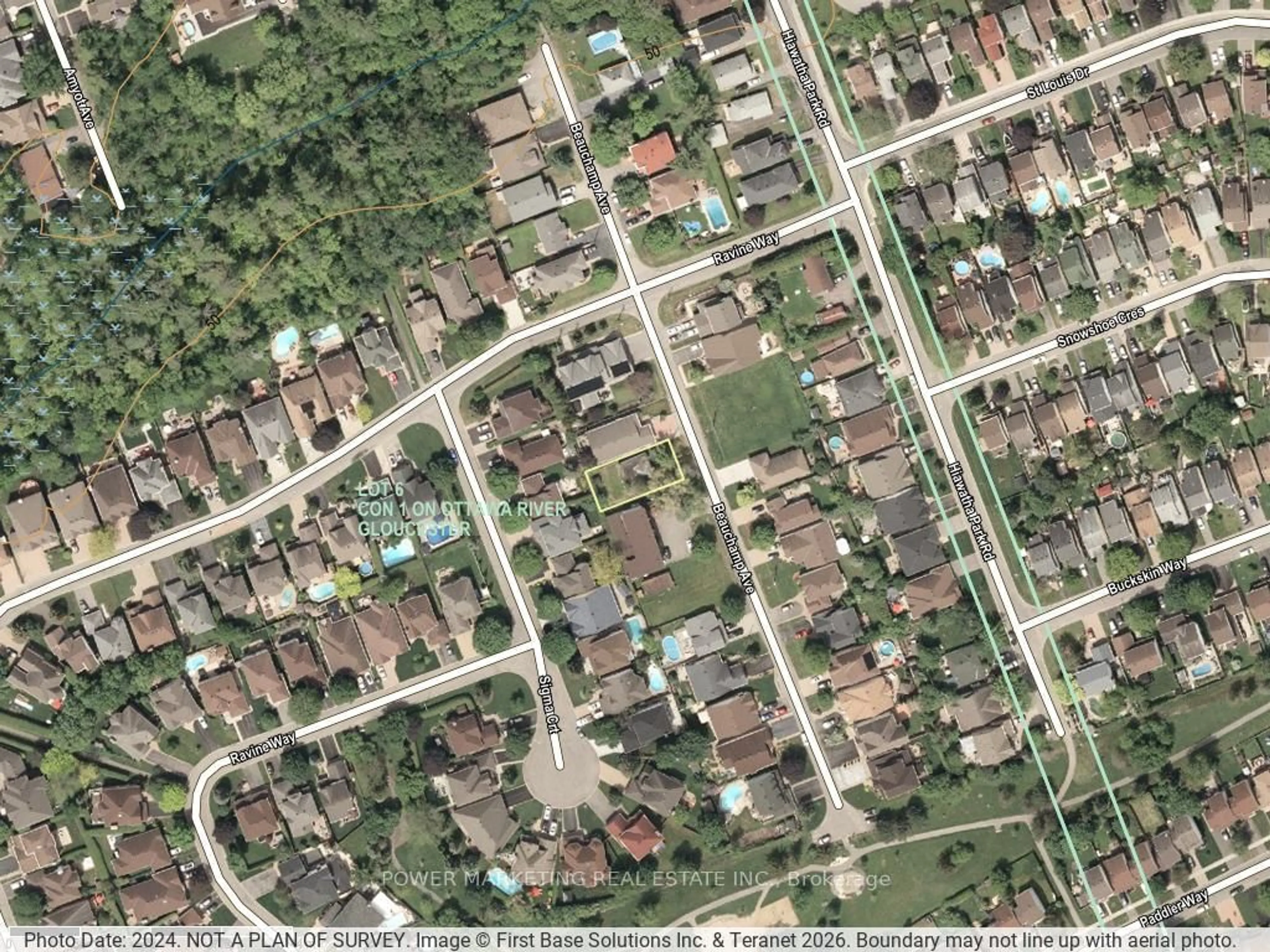 Picture of a map for 924 Beauchamp Ave, Orleans Ontario K1C 3A8