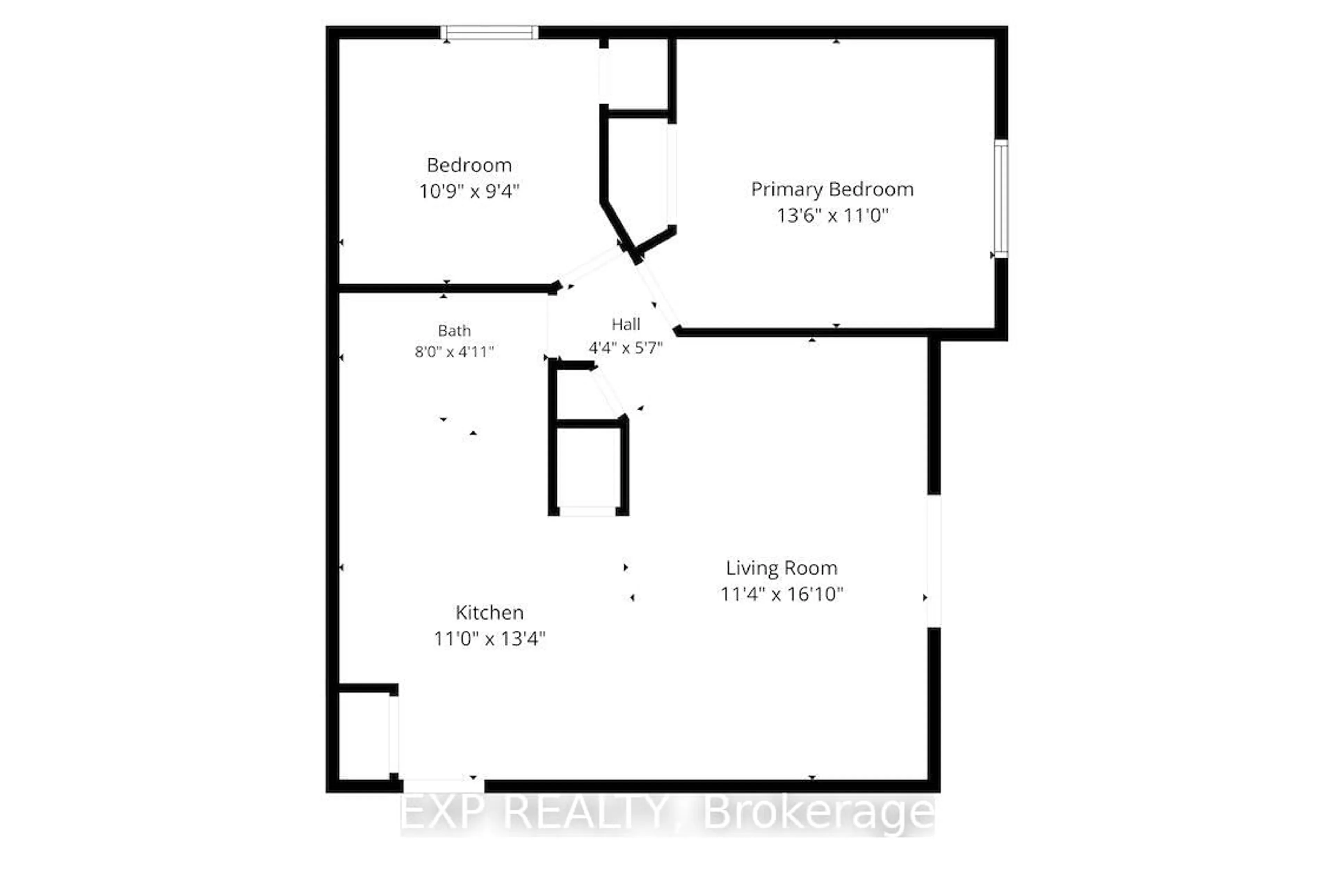 Floor plan for 331 Northlake Dr #5, Waterloo Ontario N2V 1Z1