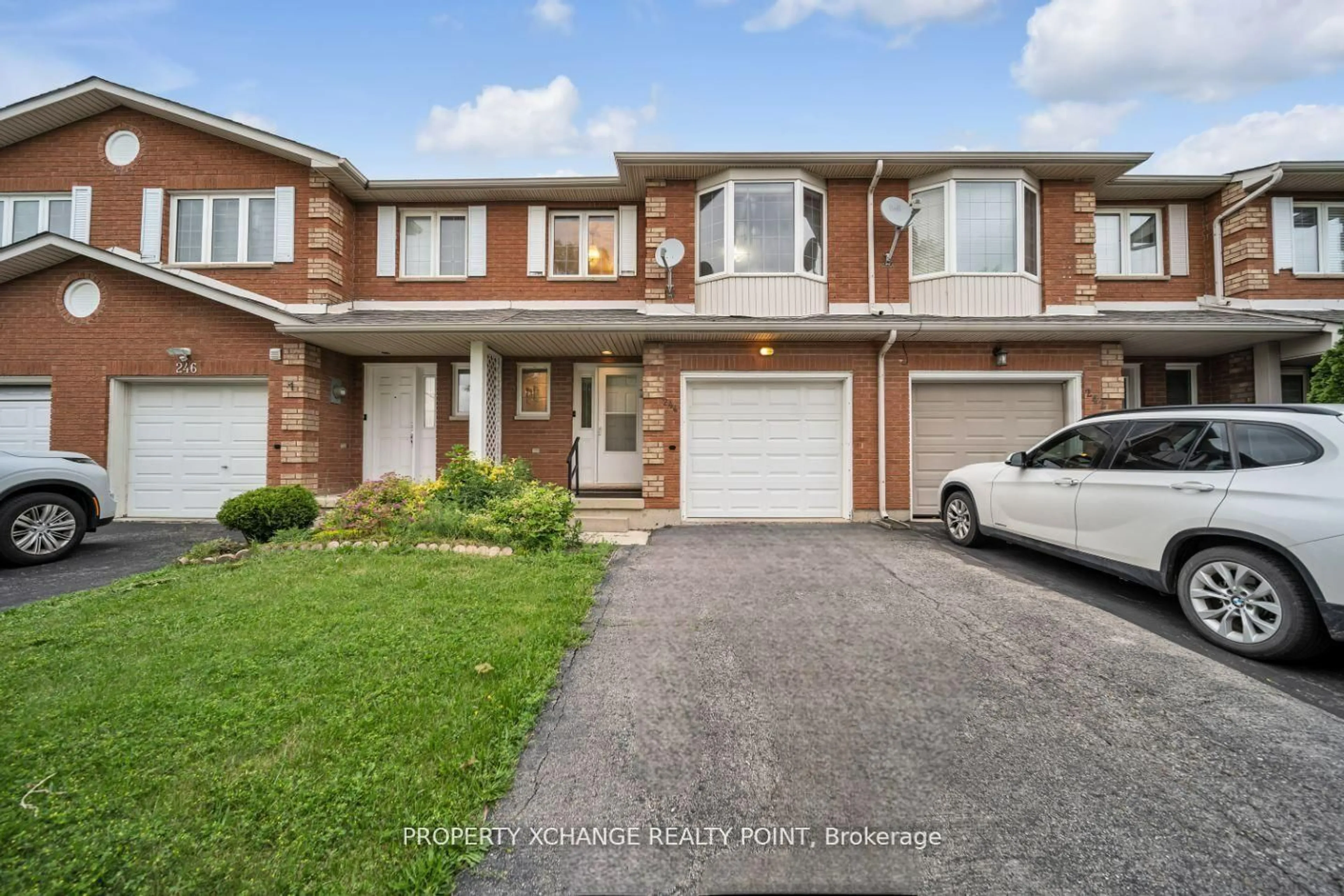 Home with brick exterior material, street for 244 Candlewood Dr, Hamilton Ontario L8J 3P6