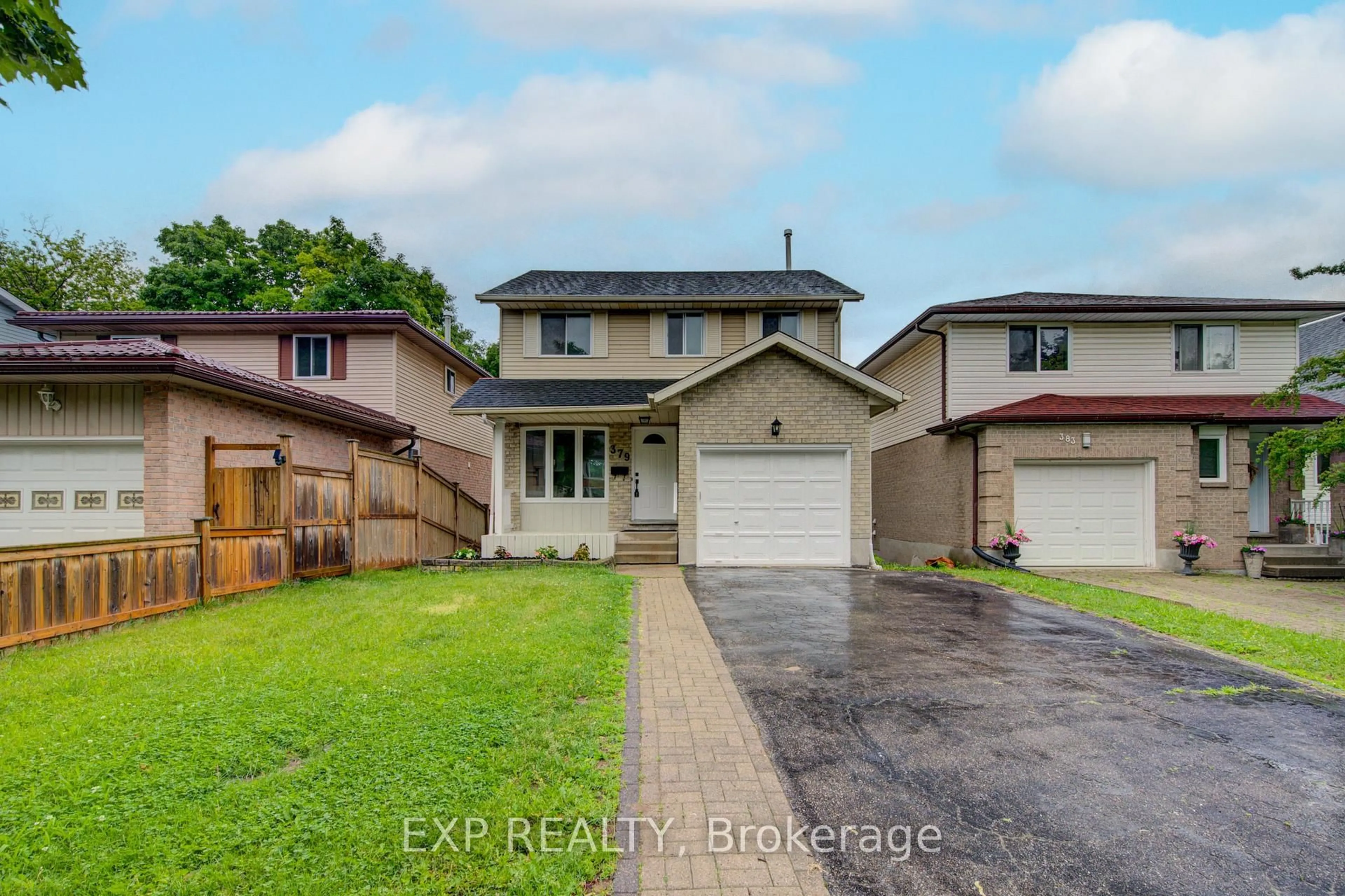 Home with brick exterior material, street for 379 Veronica Dr, Kitchener Ontario N2A 2R8