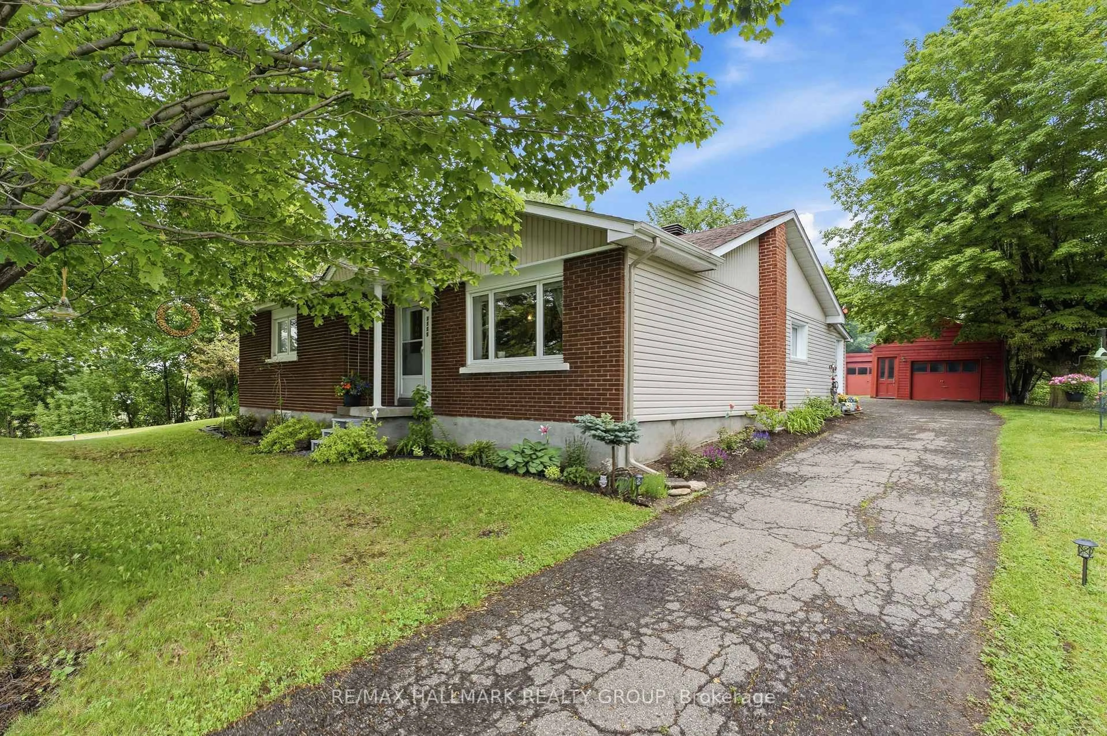 Home with brick exterior material, street for 3735 Highway 34, Champlain Ontario K0B 1R0