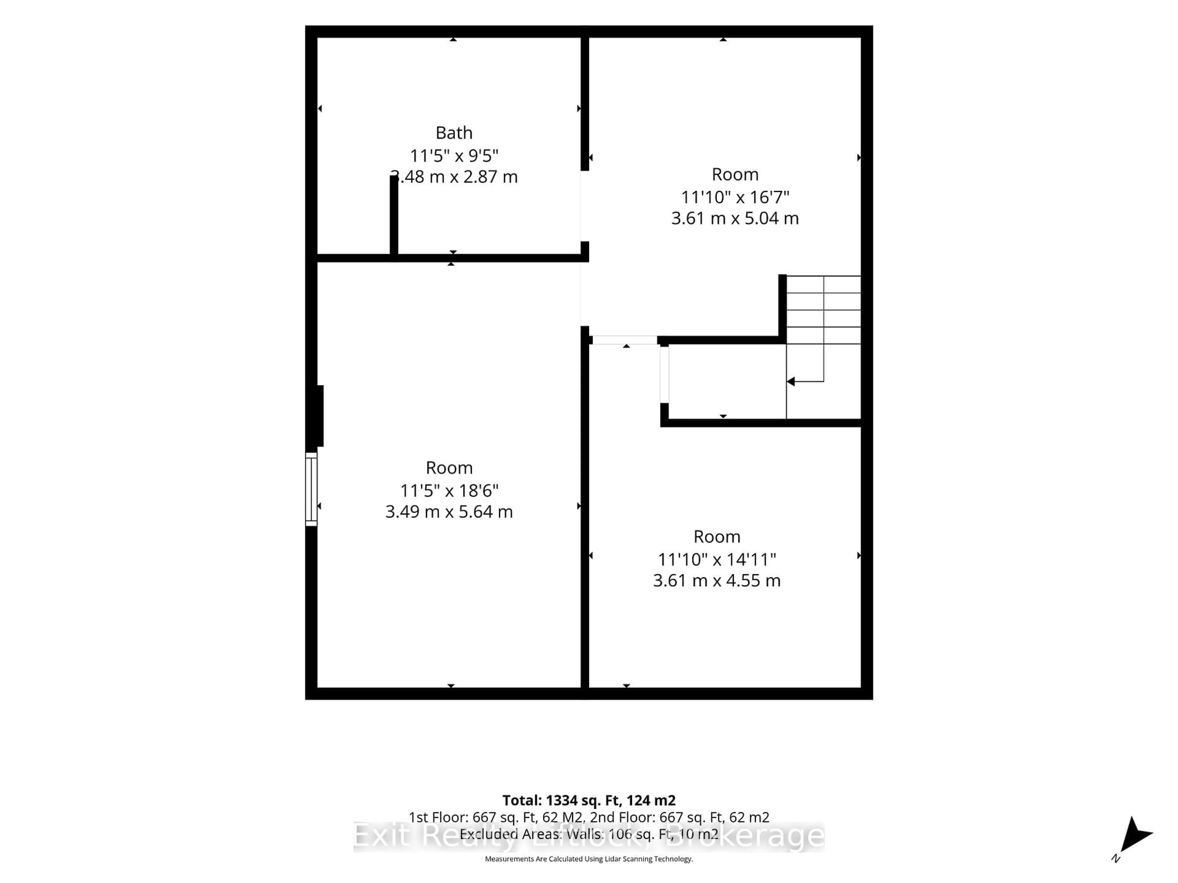 Floor plan for 129 Towerhill Rd, Peterborough Ontario K9H 7M7