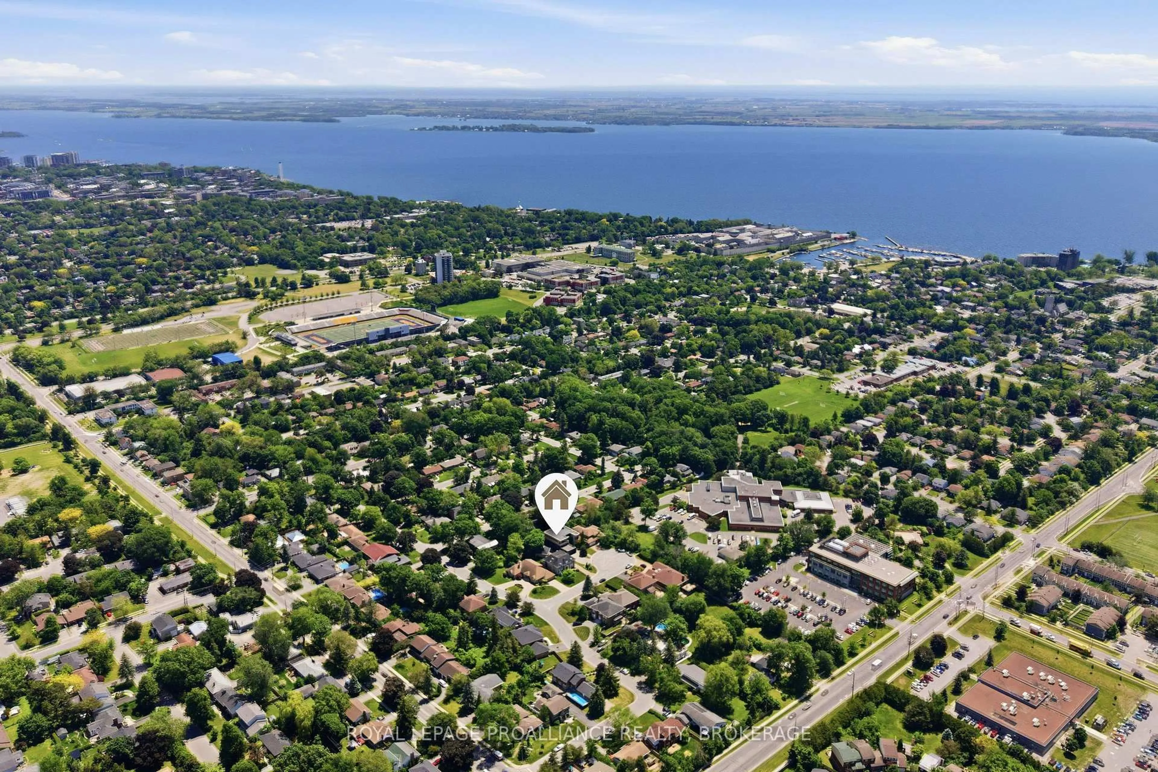 Picture of a map for 3 Authors Lane, Kingston Ontario K7M 7W7