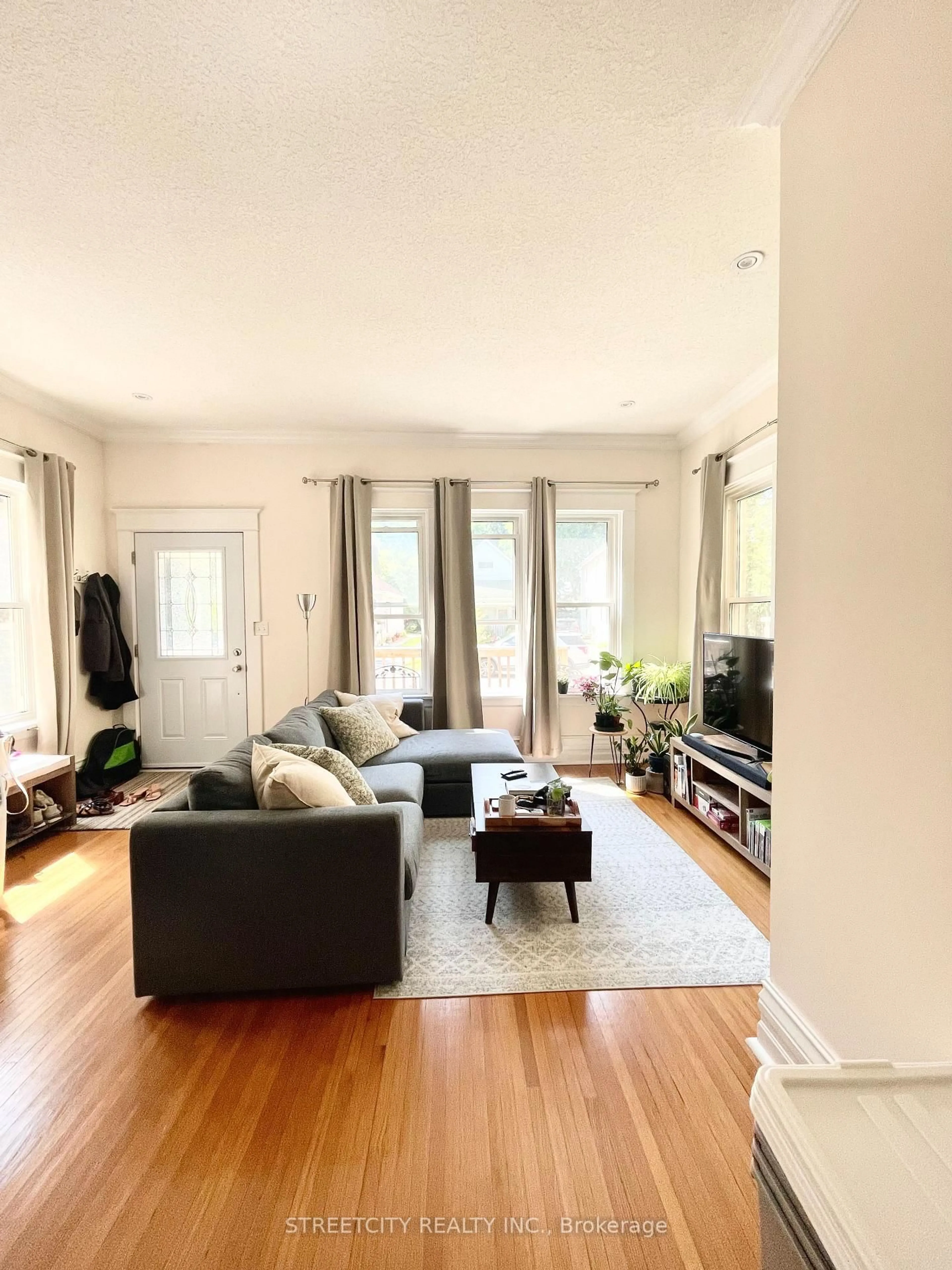 Living room with furniture, floor is not visible for 6 Victor St, London South Ontario N6C 1B7