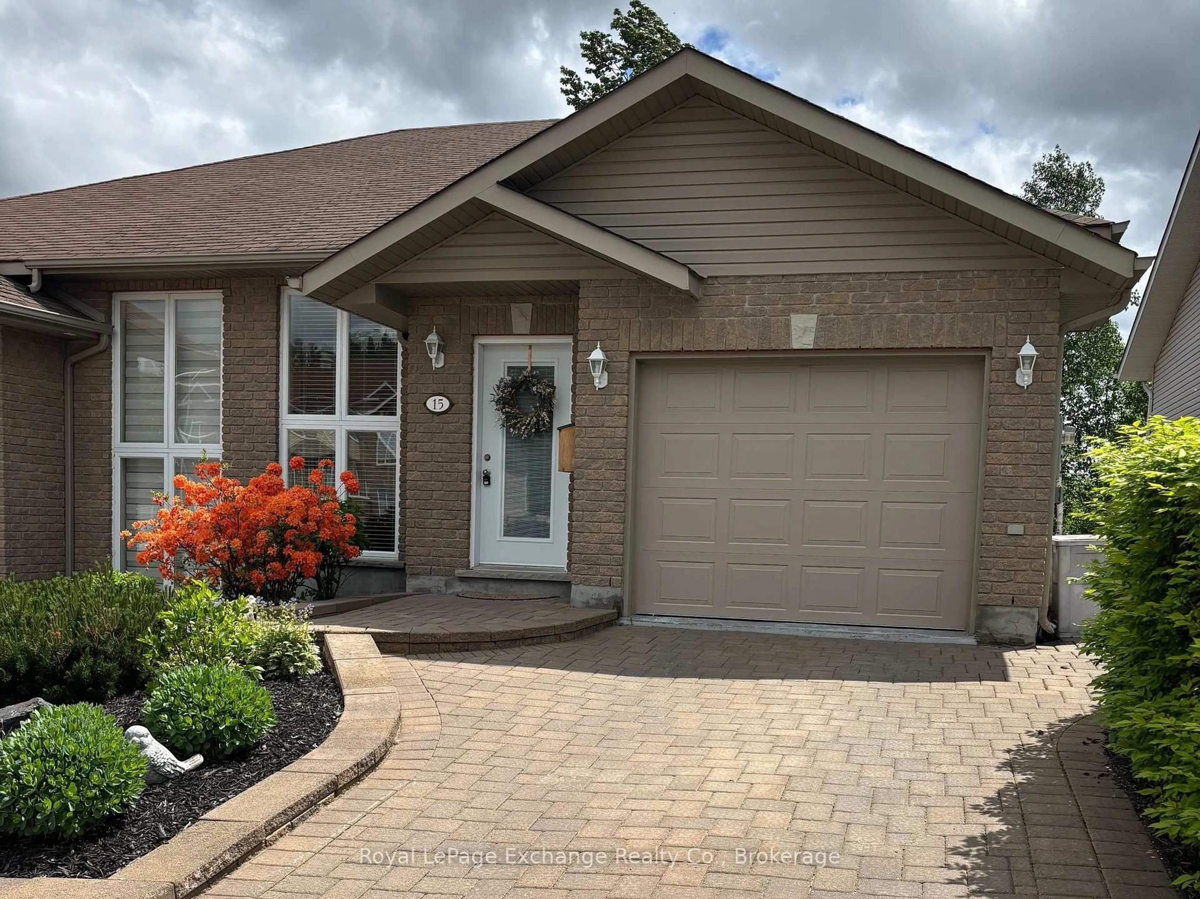 Home with brick exterior material, street for 15 Palisade Pl, Sudbury Remote Area Ontario P3A 5Y8