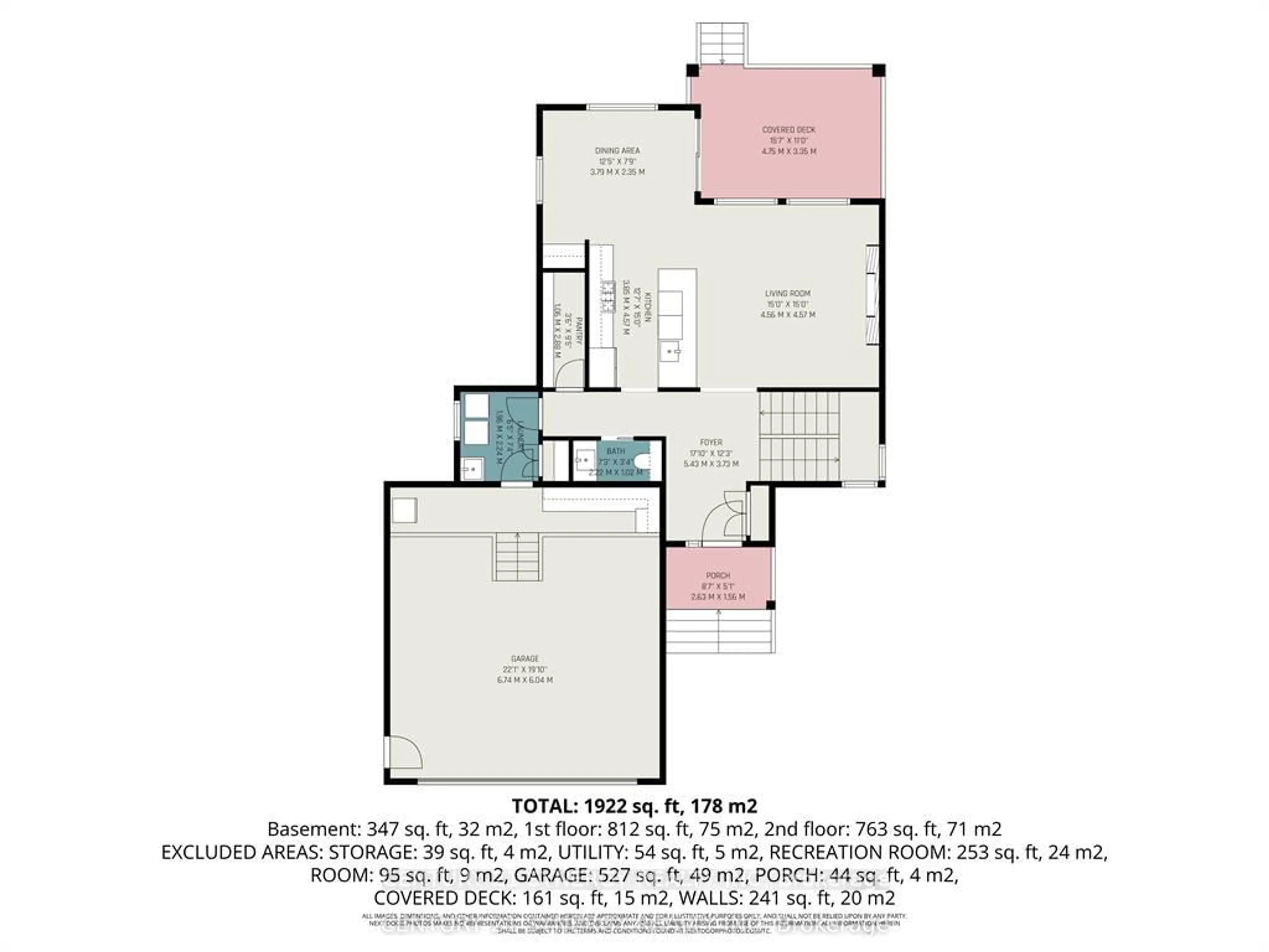 Floor plan for 754 Saint Joseph St, Casselman Ontario K0A 1M0