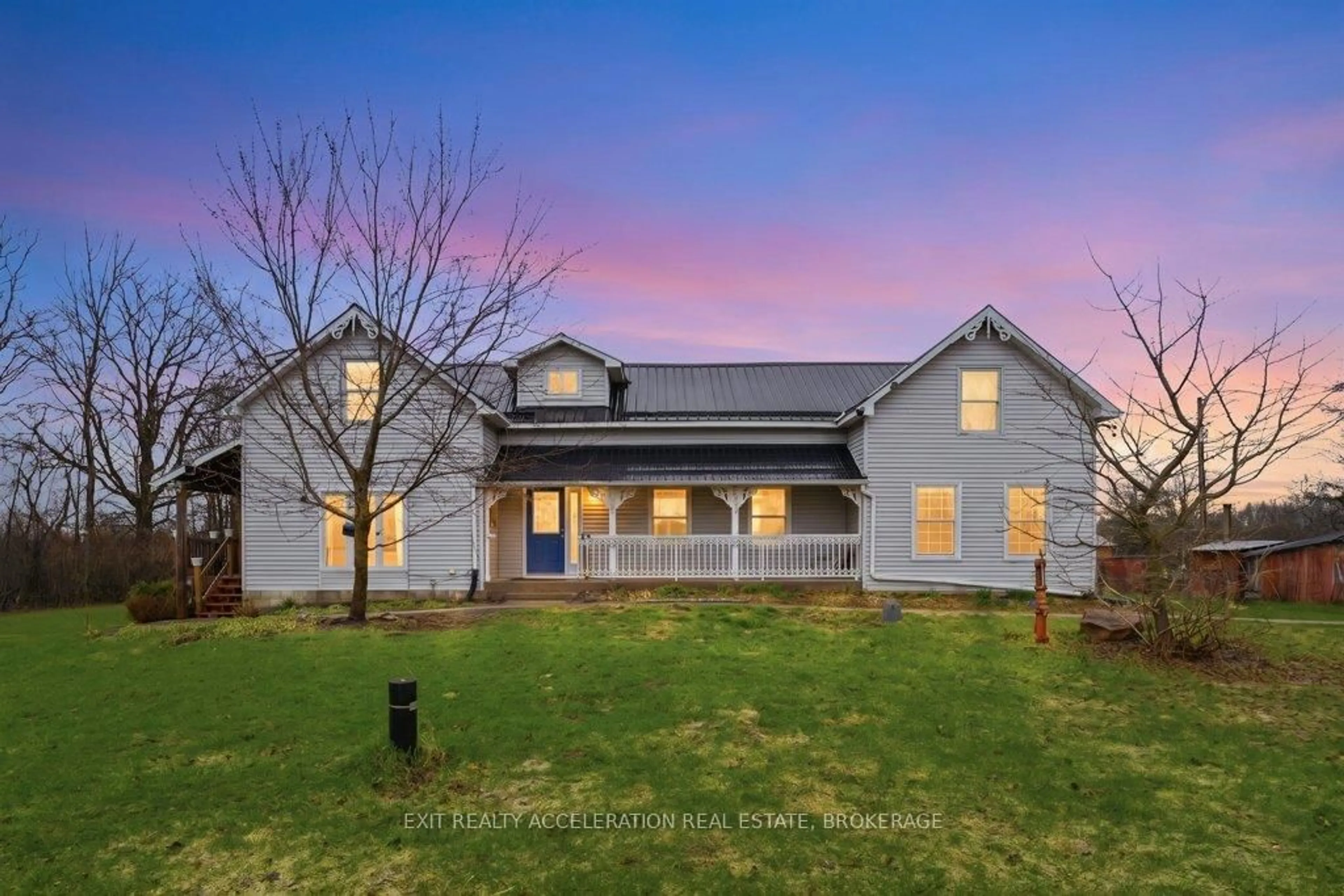 A pic from outside/outdoor area/front of a property/back of a property/a pic from drone, unknown for 147 Cooks Rd, Greater Napanee Ontario K0K 2W0