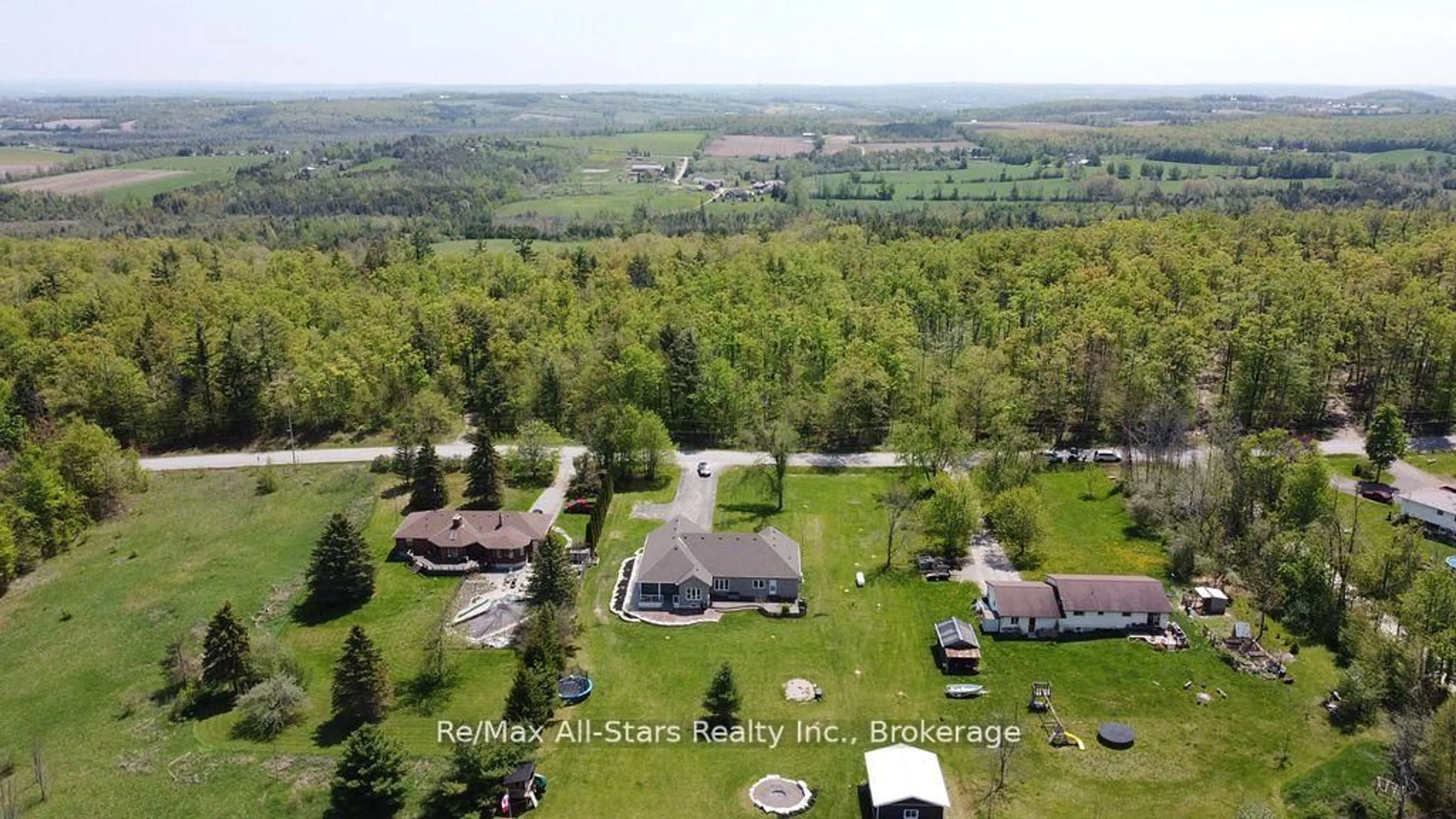 A pic from outside/outdoor area/front of a property/back of a property/a pic from drone, unknown for 664 BLAND Line, Cavan Monaghan Ontario L0A 1C0